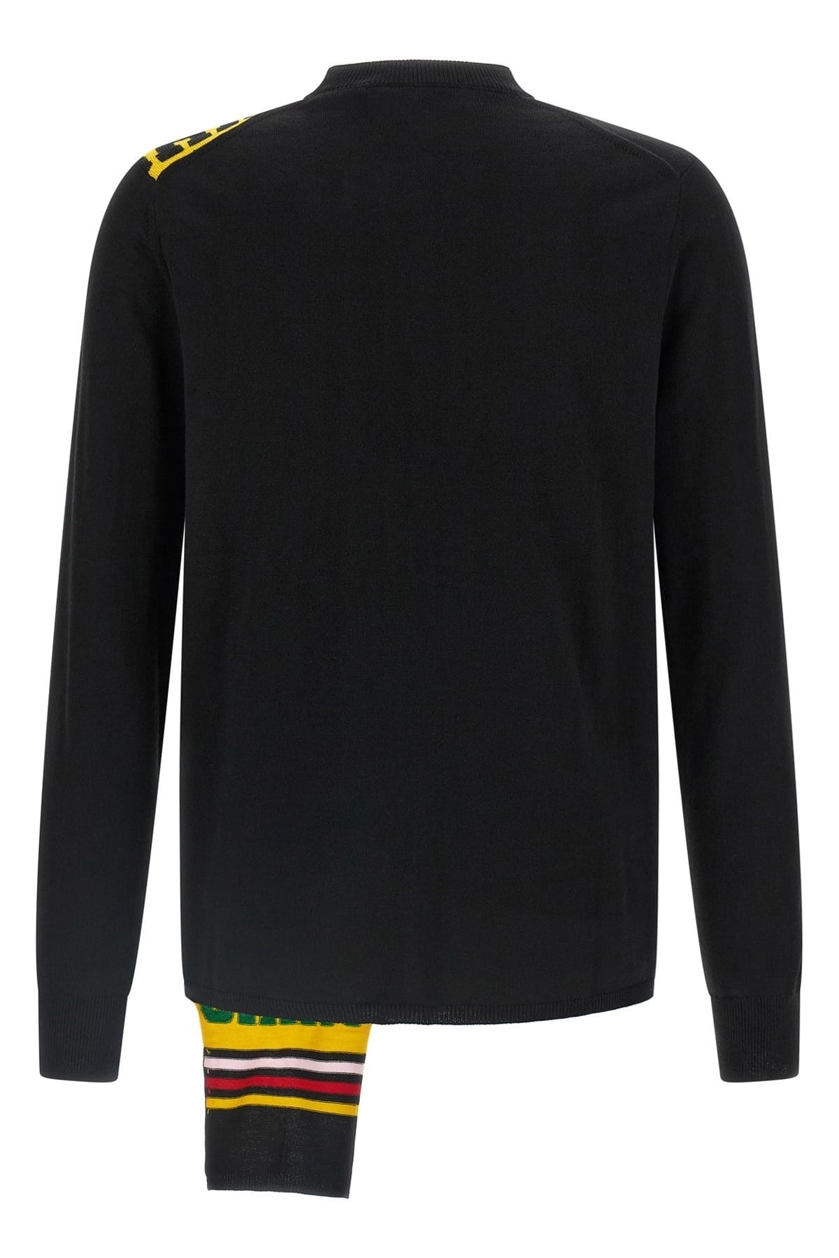 Comme Des Garçons Intarsia Crew Neck Sweater - alternate view