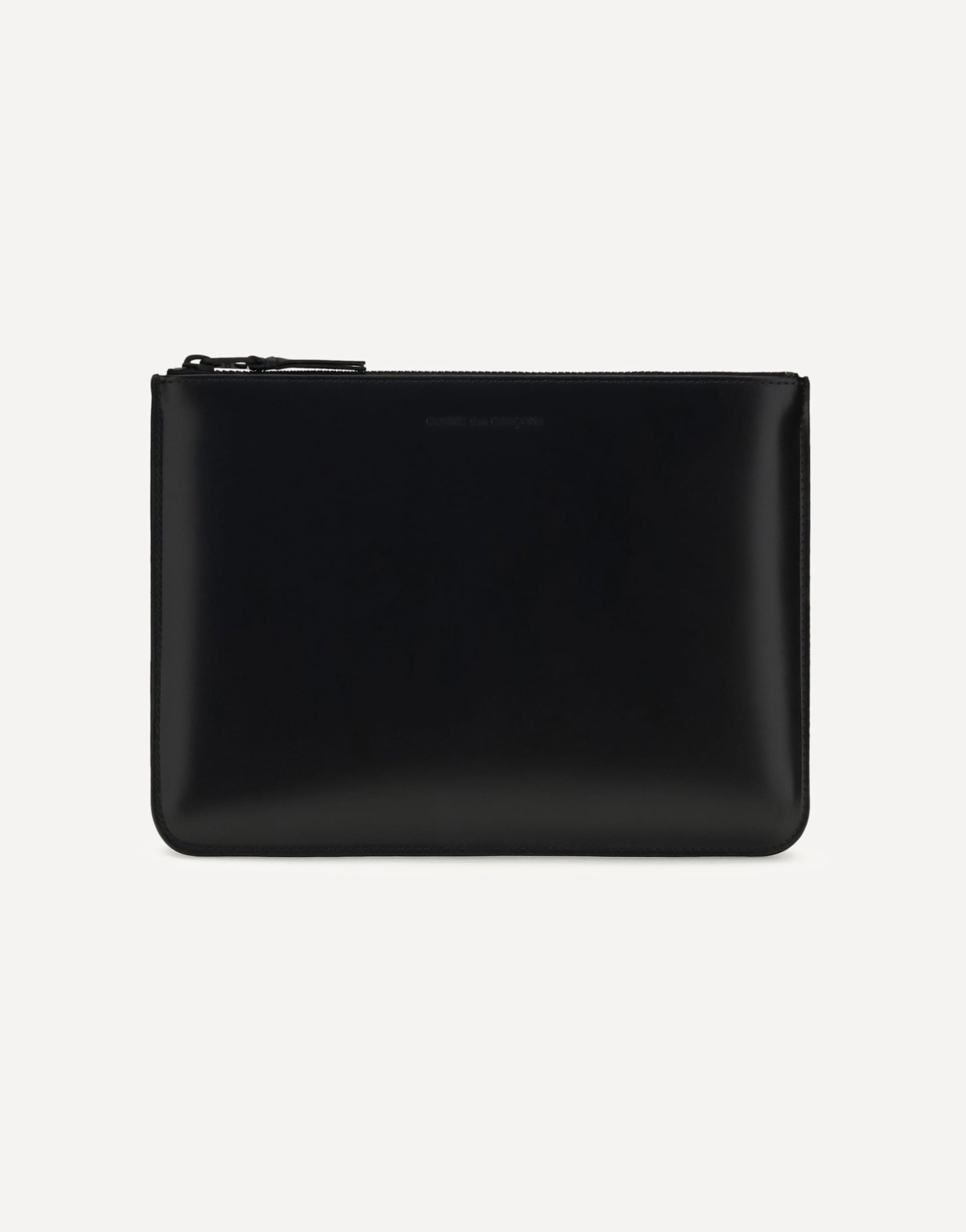 Comme Des Garçons Leather Zip Pouch