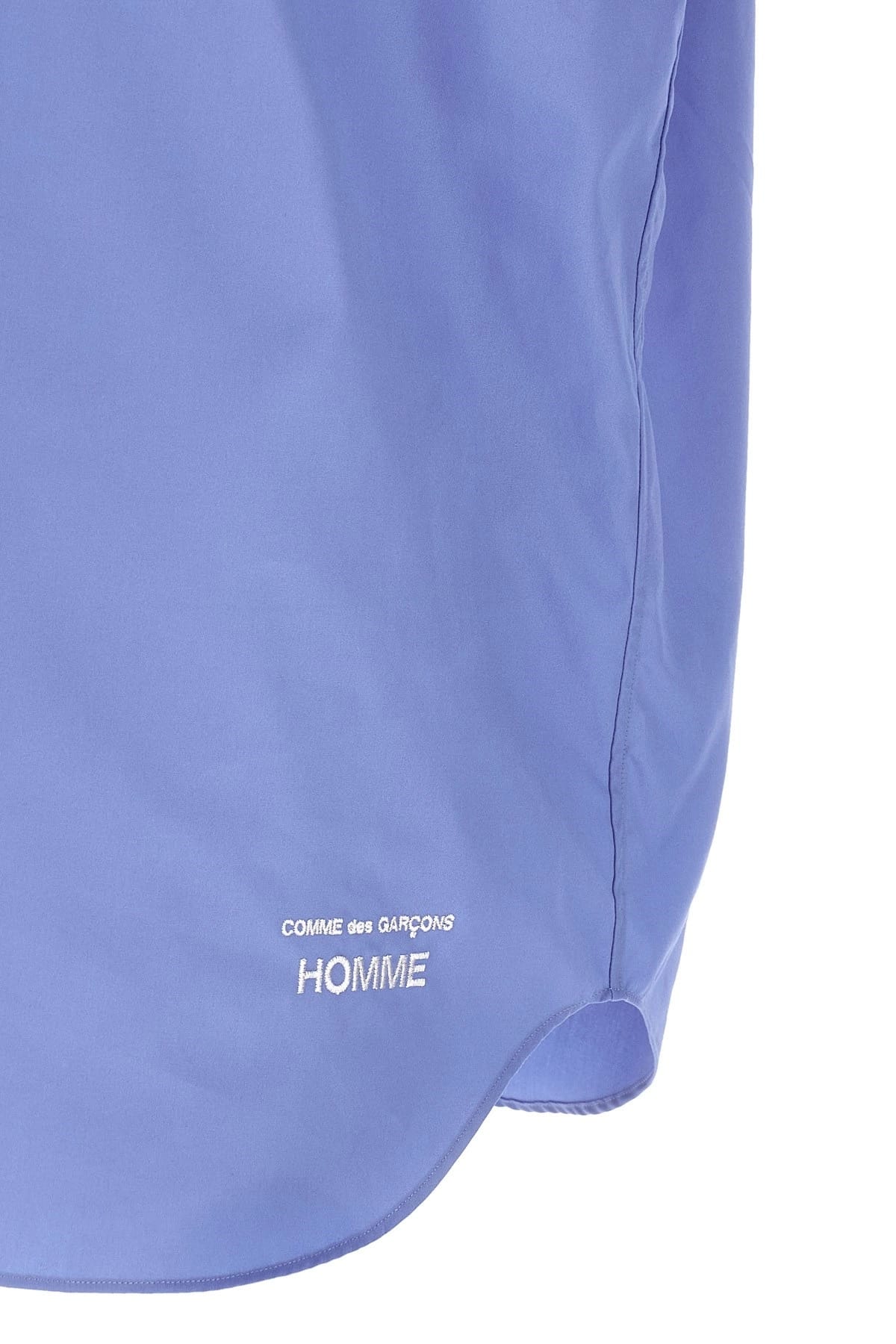 Comme Des Garçons Comme Des Garçons Logo Embroidery Cotton Shirt
