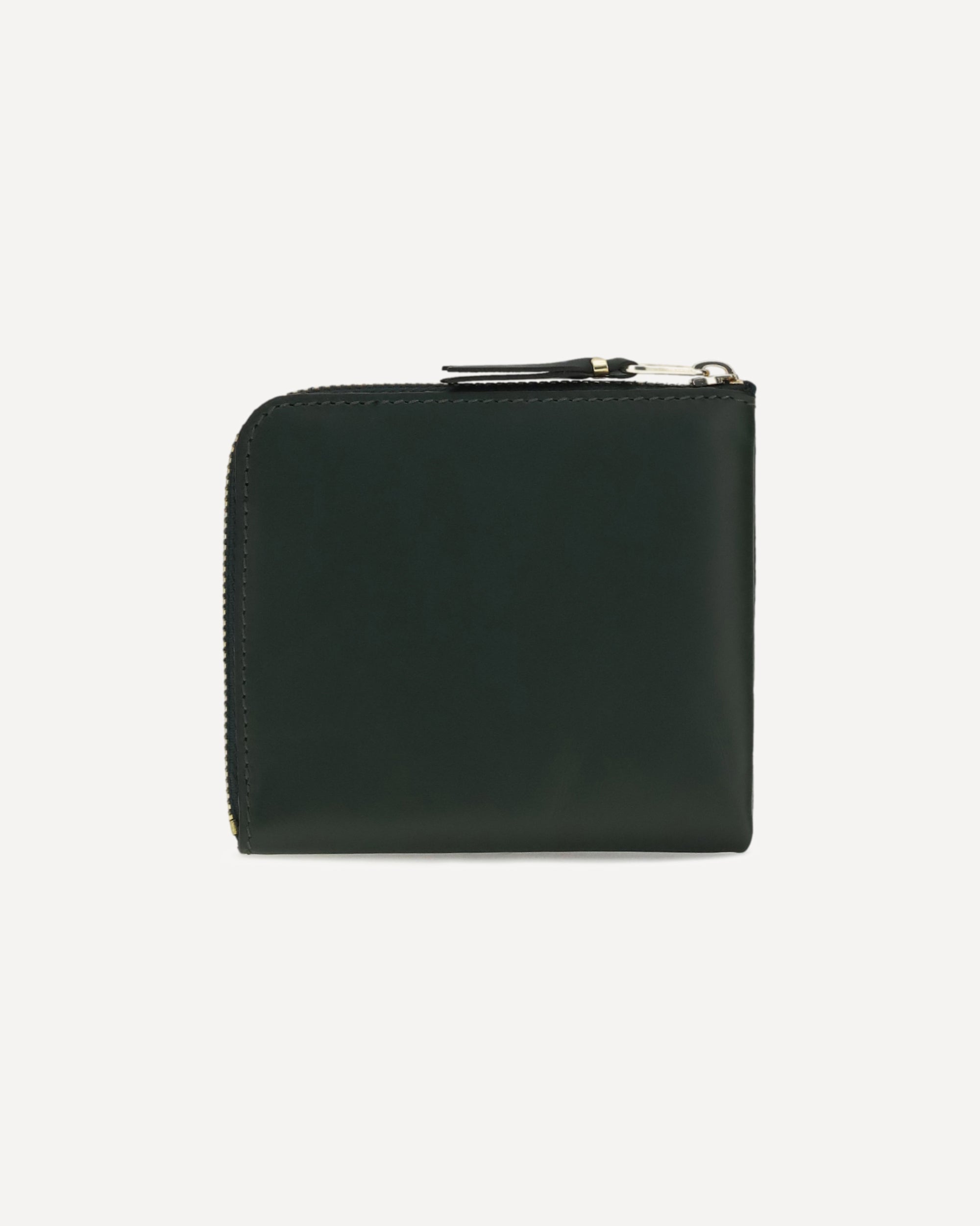 Comme Des Garçons Leather Wallet With Side Zip | Sendegaro