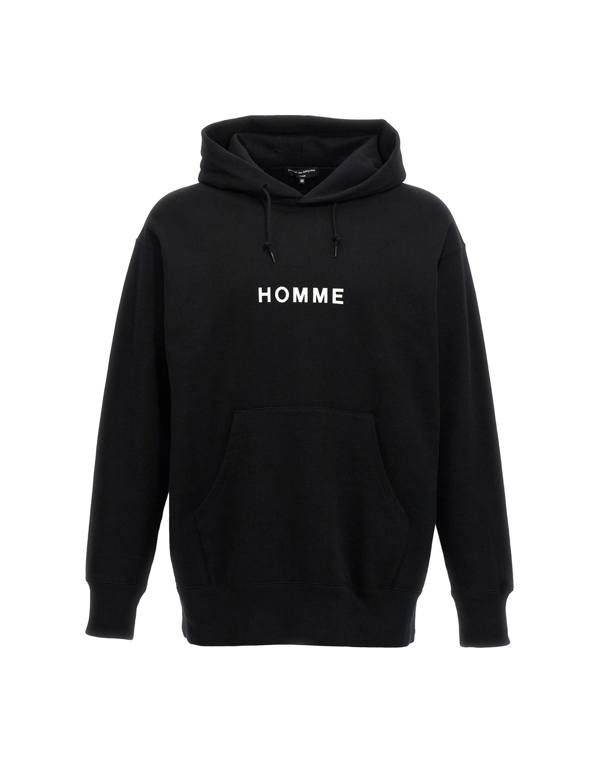 Comme Des Garçons Comme Des Garçons Logo Print Hoodie