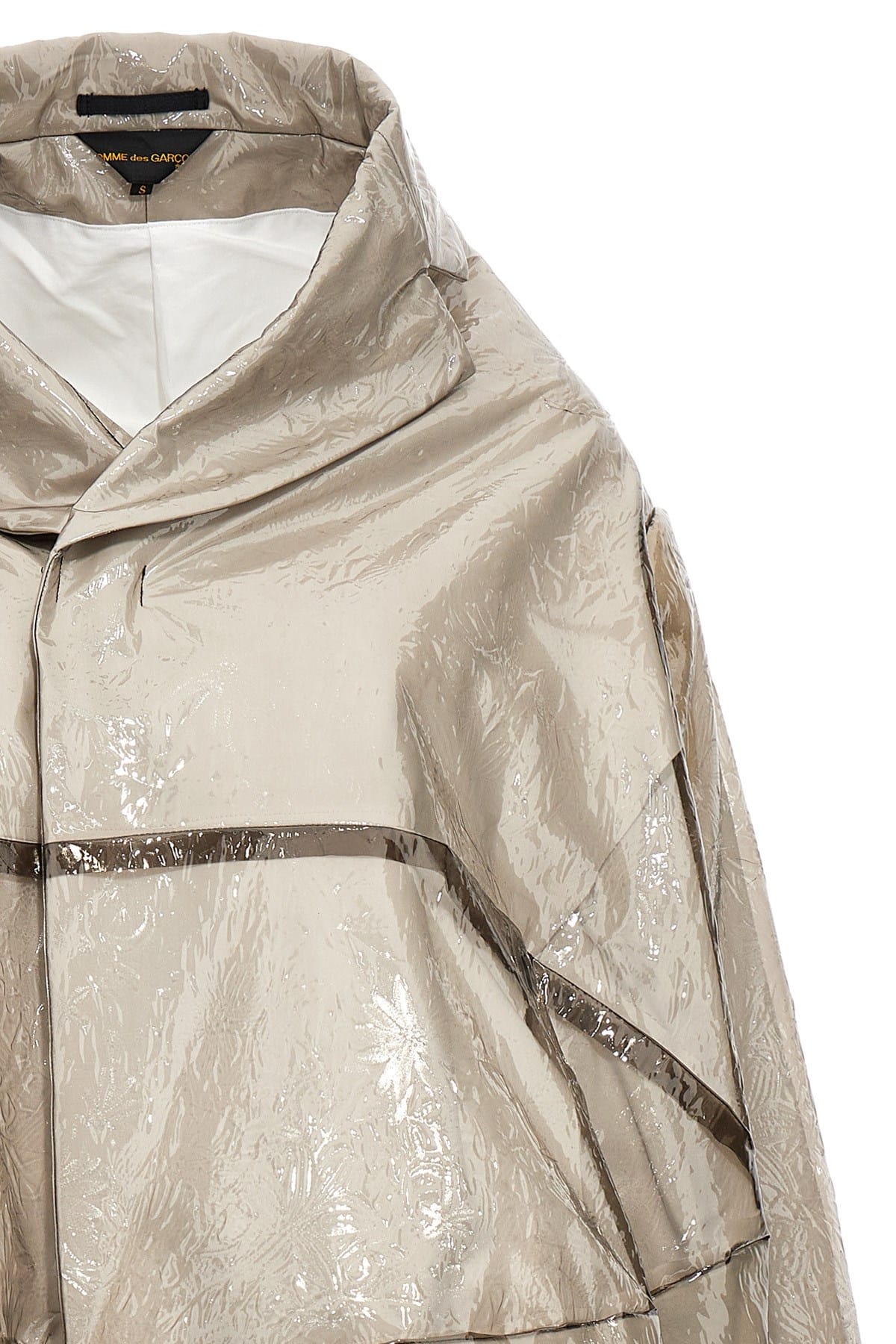 Comme Des Garçons Oversize Texture Trench Coat | Sendegaro