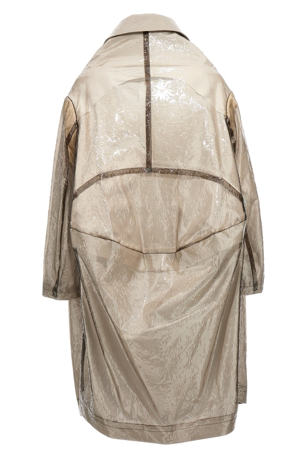 Comme Des Garçons Oversize Texture Trench Coat | Sendegaro