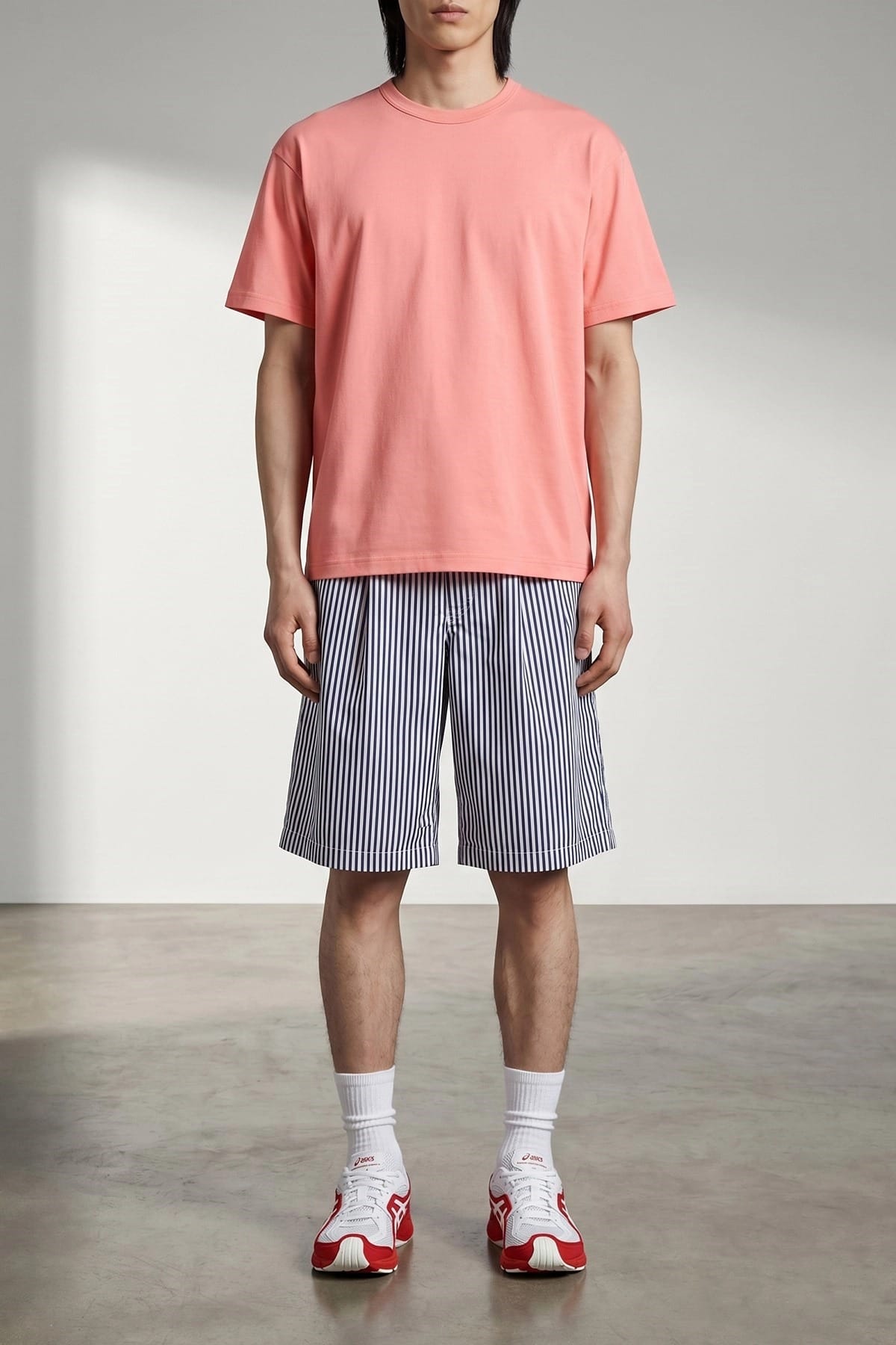 Comme Des Garçons Pink Logo Print T-Shirt | Sendegaro CH