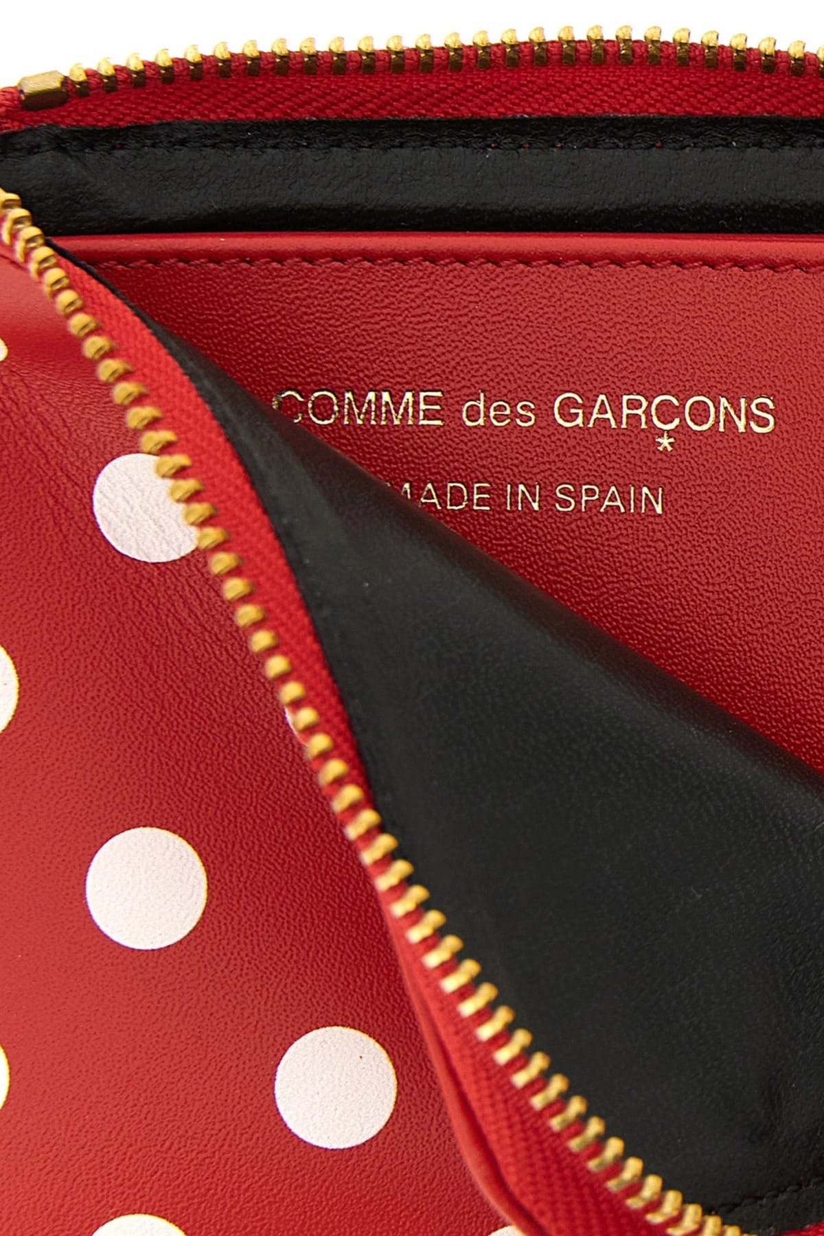 Comme Des Garçons Comme Des Garçons Polka Dot Print Wallet