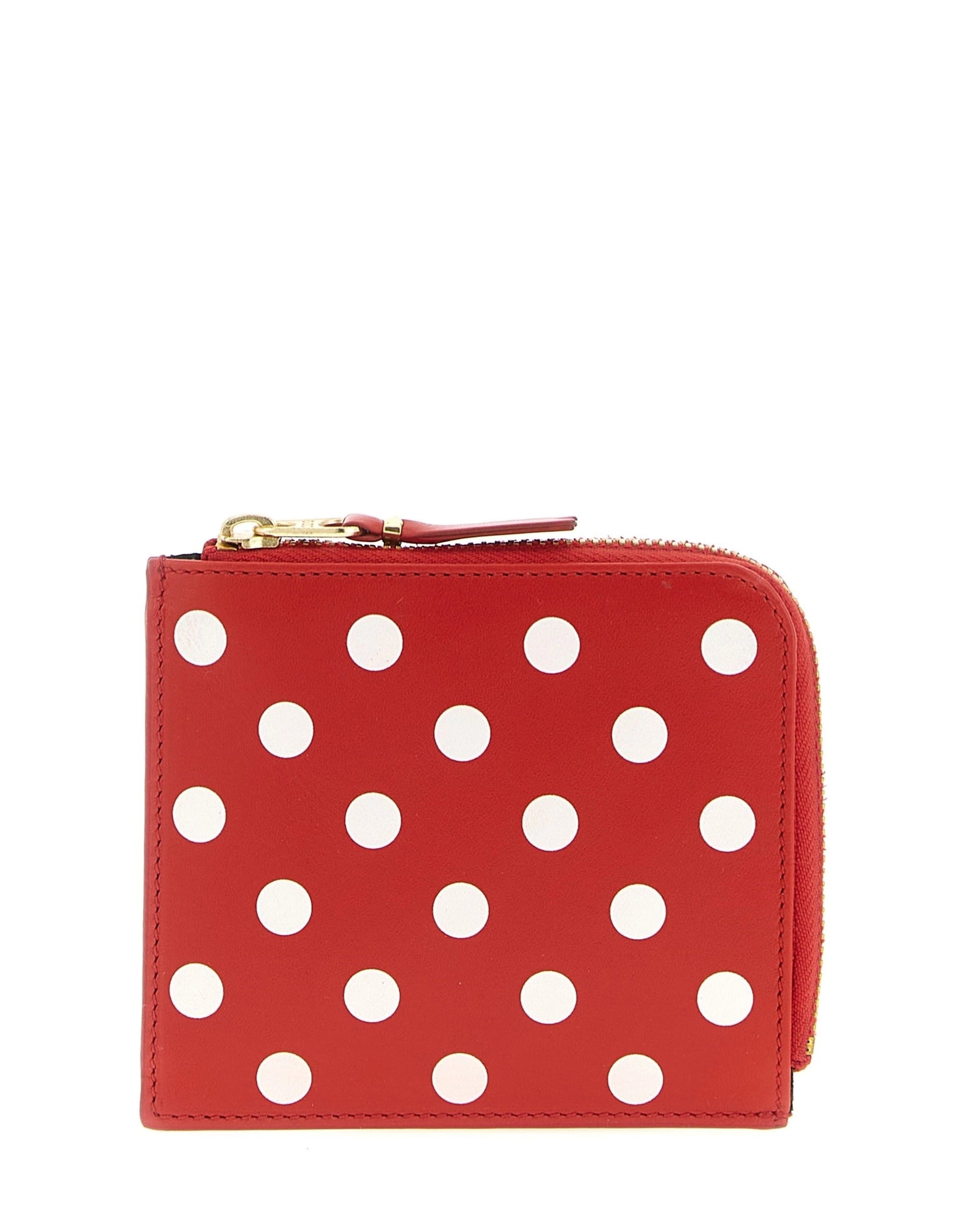 Comme Des Garçons Comme Des Garçons Polka Dot Print Wallet