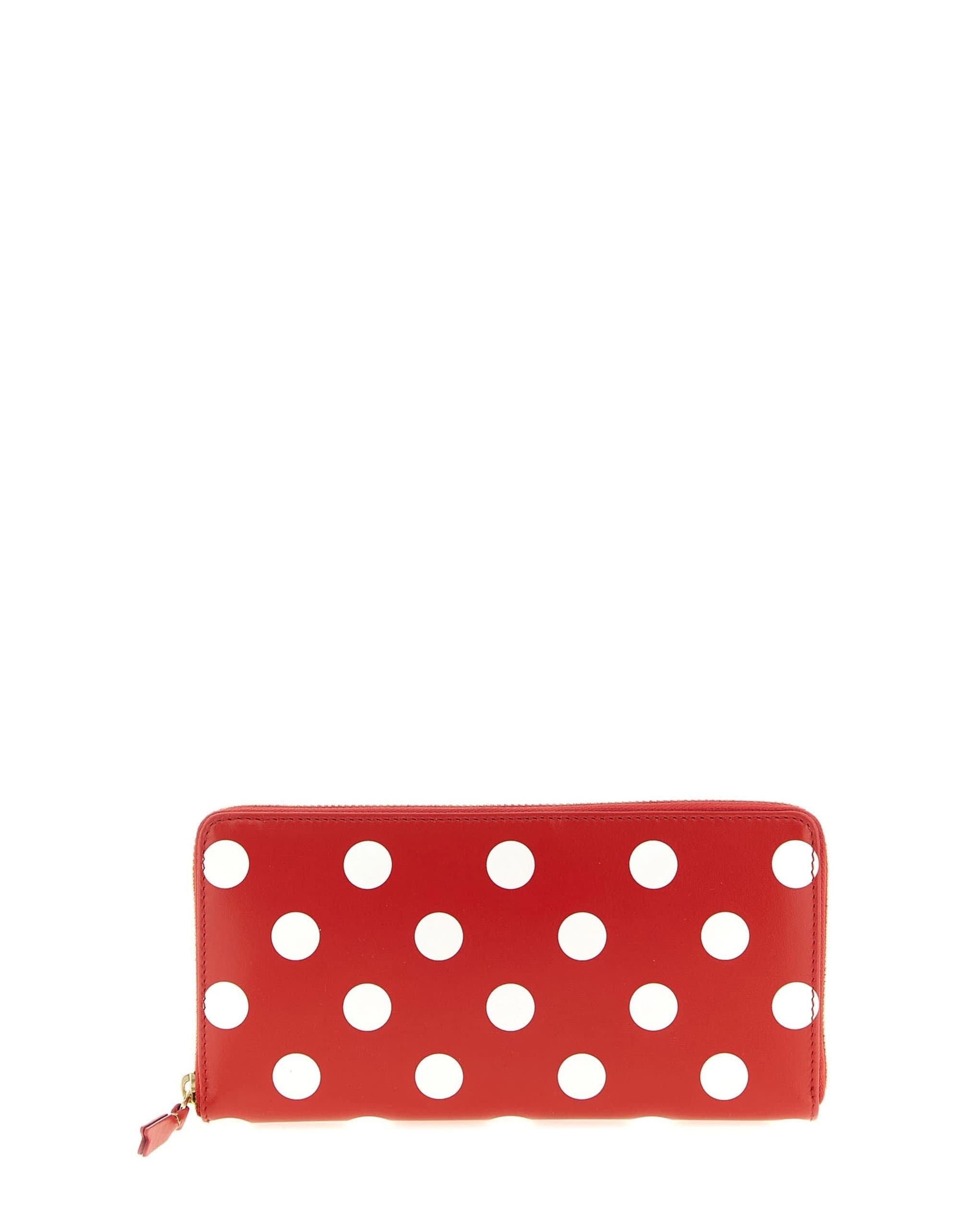 Comme Des Garçons Comme Des Garçons Polka Dots Leather Wallet