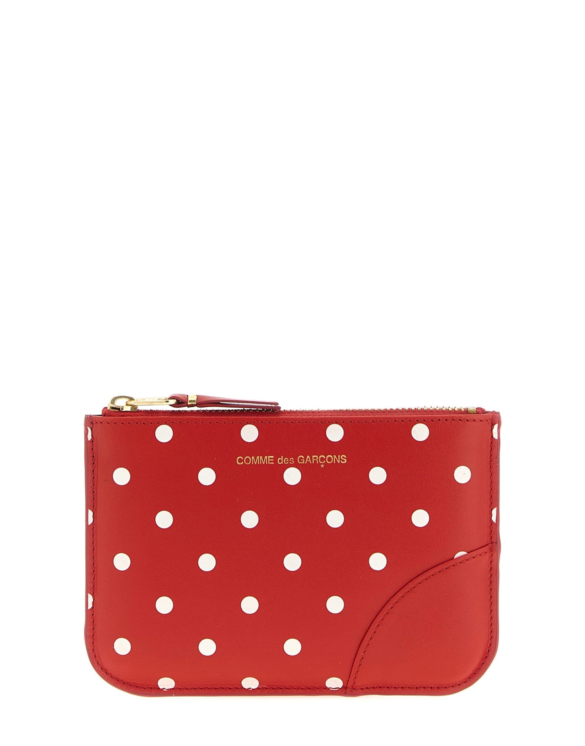 Comme Des Garçons Comme Des Garçons Polka Dots Printed Card Holder