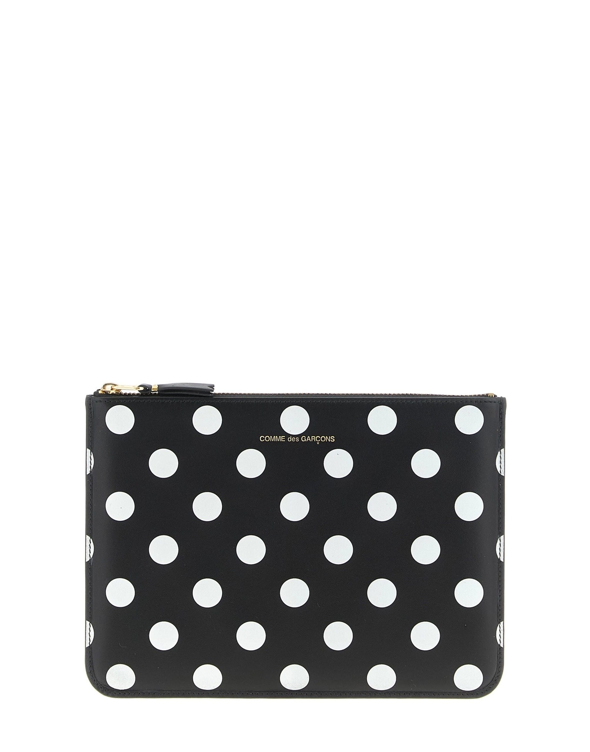 Comme Des Garçons Comme Des Garçons Polka Dots Printed Wallet