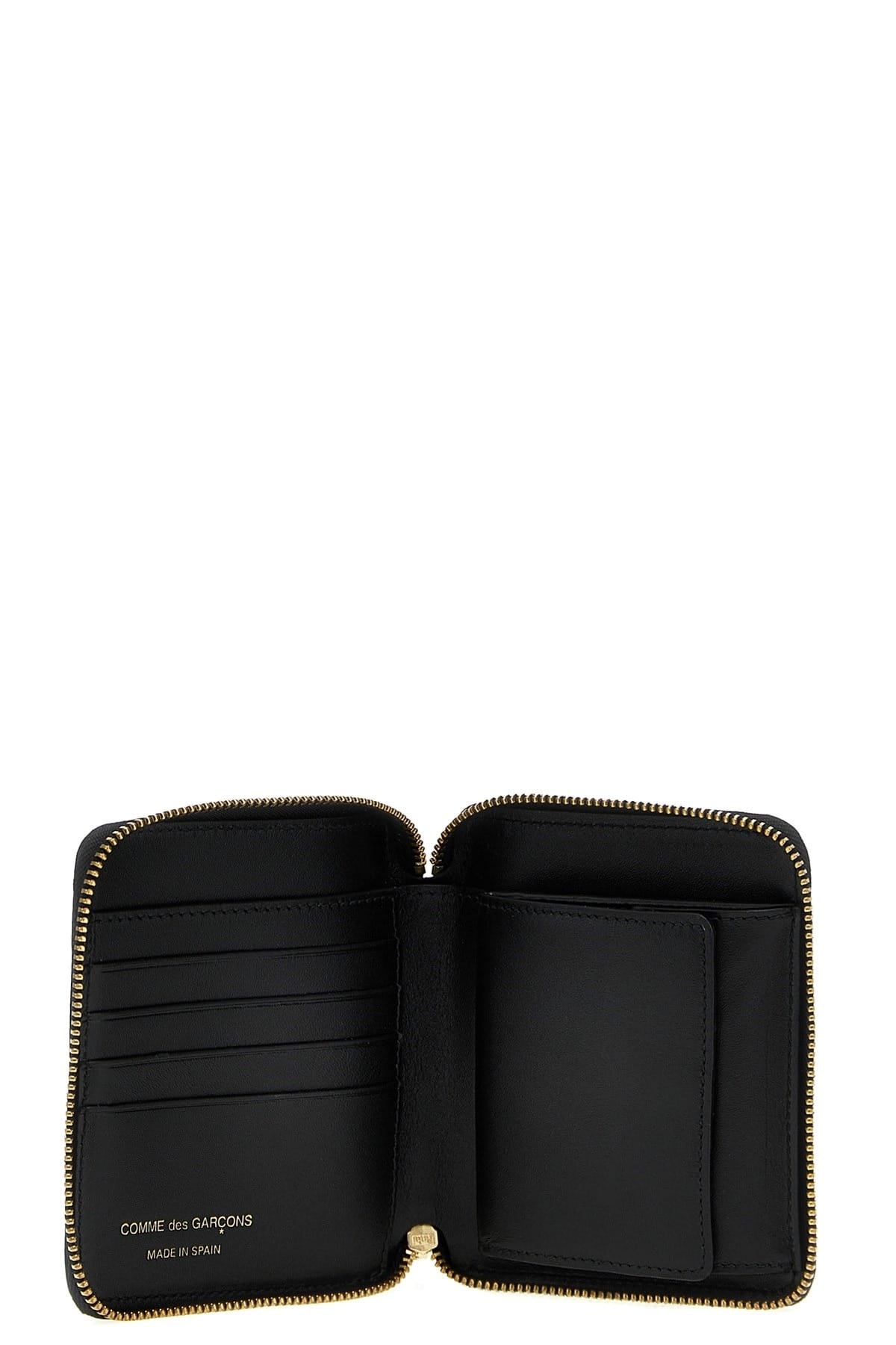 Comme Des Garçons Comme Des Garçons SA2100 Black Leather Wallet