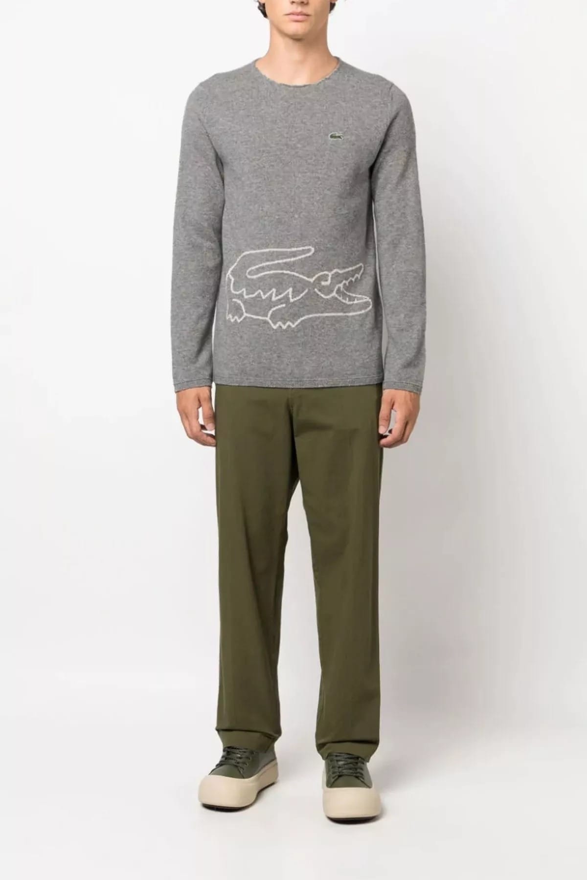 Comme Des Garçons Maglione Shirt X Lacoste - alternate view