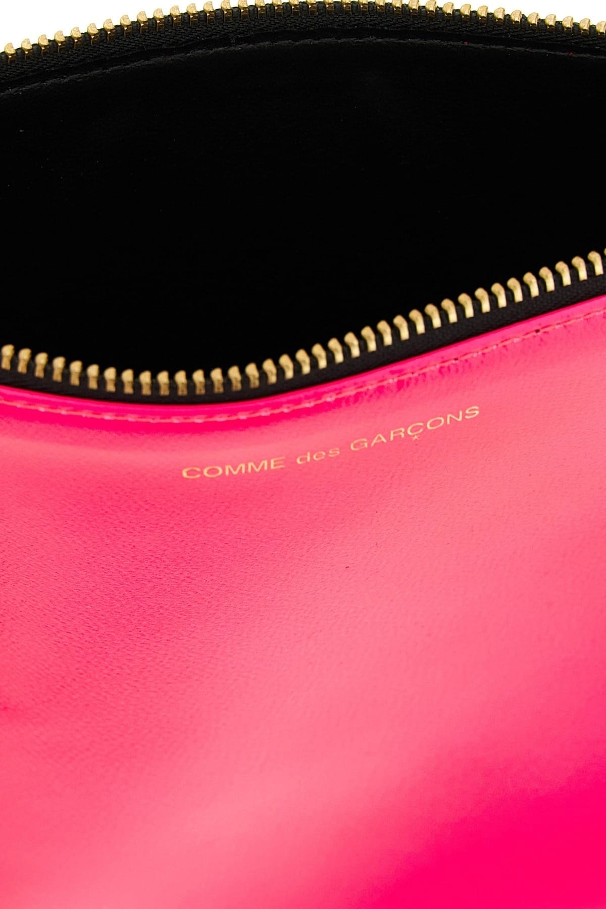 Comme Des Garçons Comme Des Garçons Super Fluo Leather Wallet