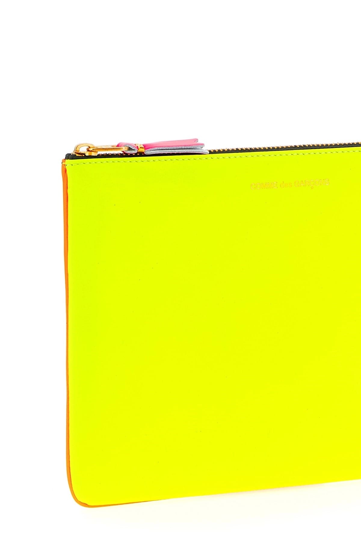 Comme Des Garçons Super Fluo Leather Wallet | Sendegaro CA