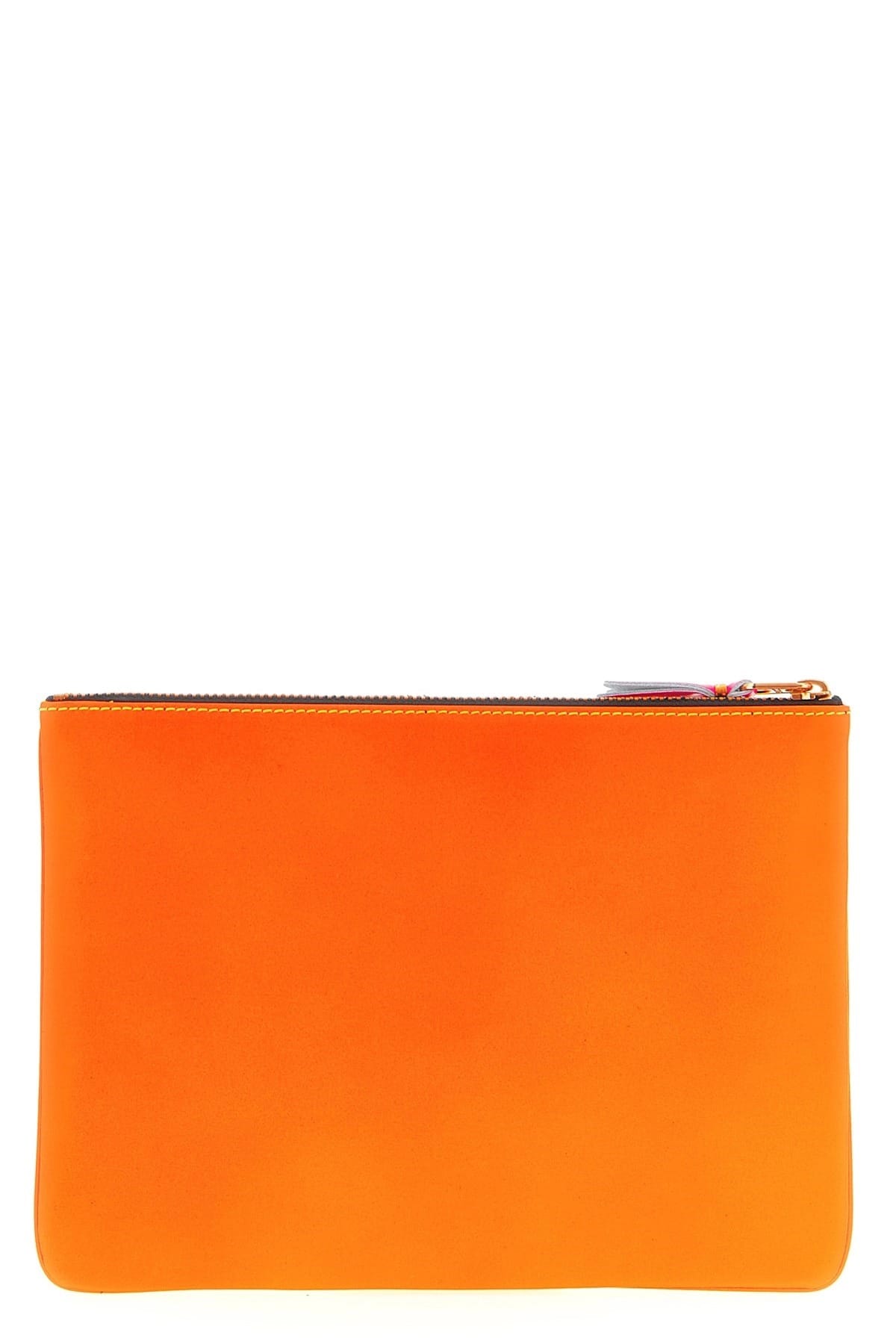 Comme Des Garçons Wallet SuperFluo Comme Des Garçons Super Fluo Leather Wallet | Sendegaro CA