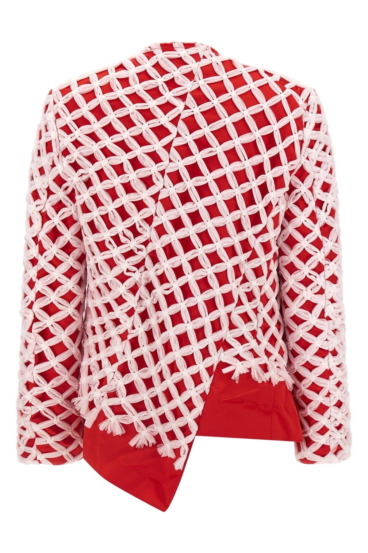 Comme Des Garçons Comme Des Garçons Tulle Weave Blazer