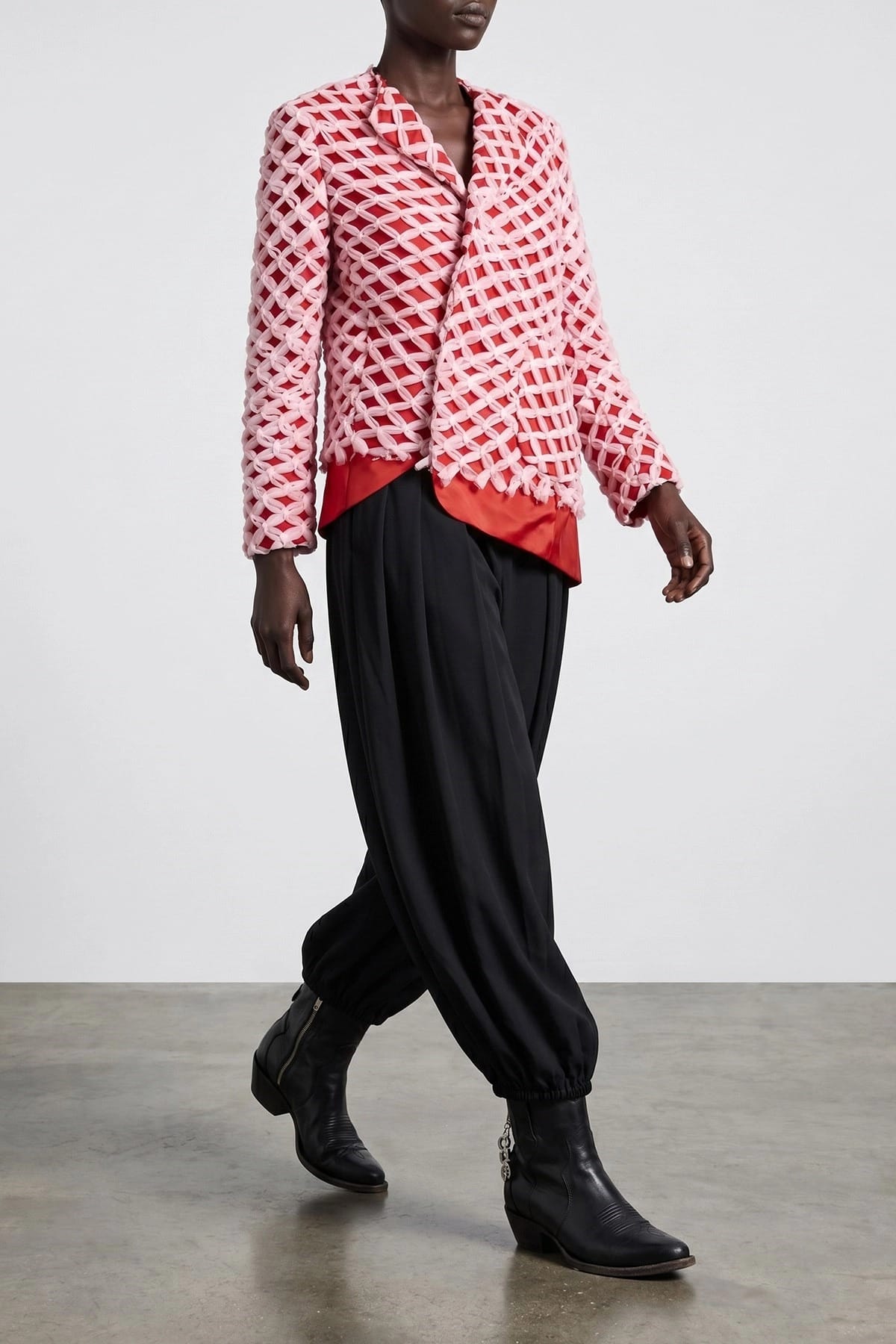 Comme Des Garçons Tulle Weave Blazer - alternate view