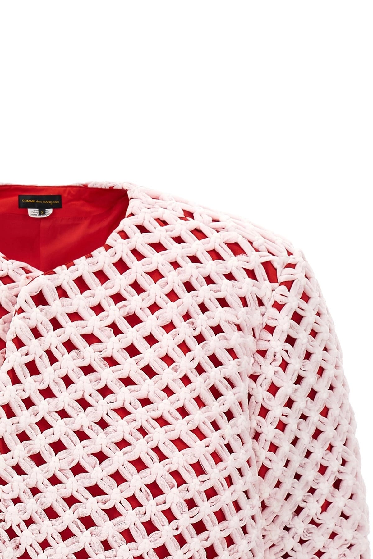 Comme Des Garçons Comme Des Garçons Tulle Weave Blazer