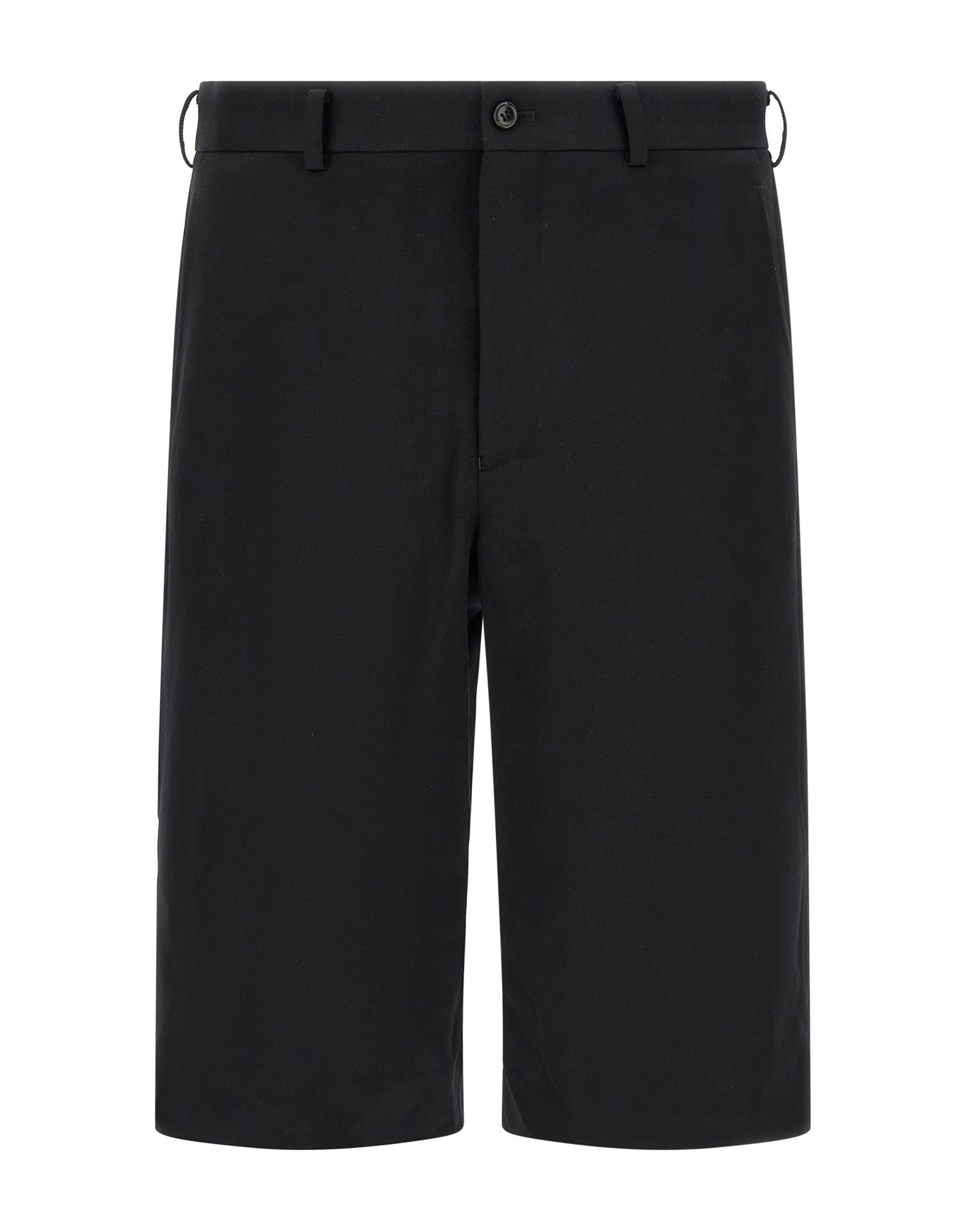Comme Des Garçons Comme Des Garçons Wool Zip Bermuda Shorts