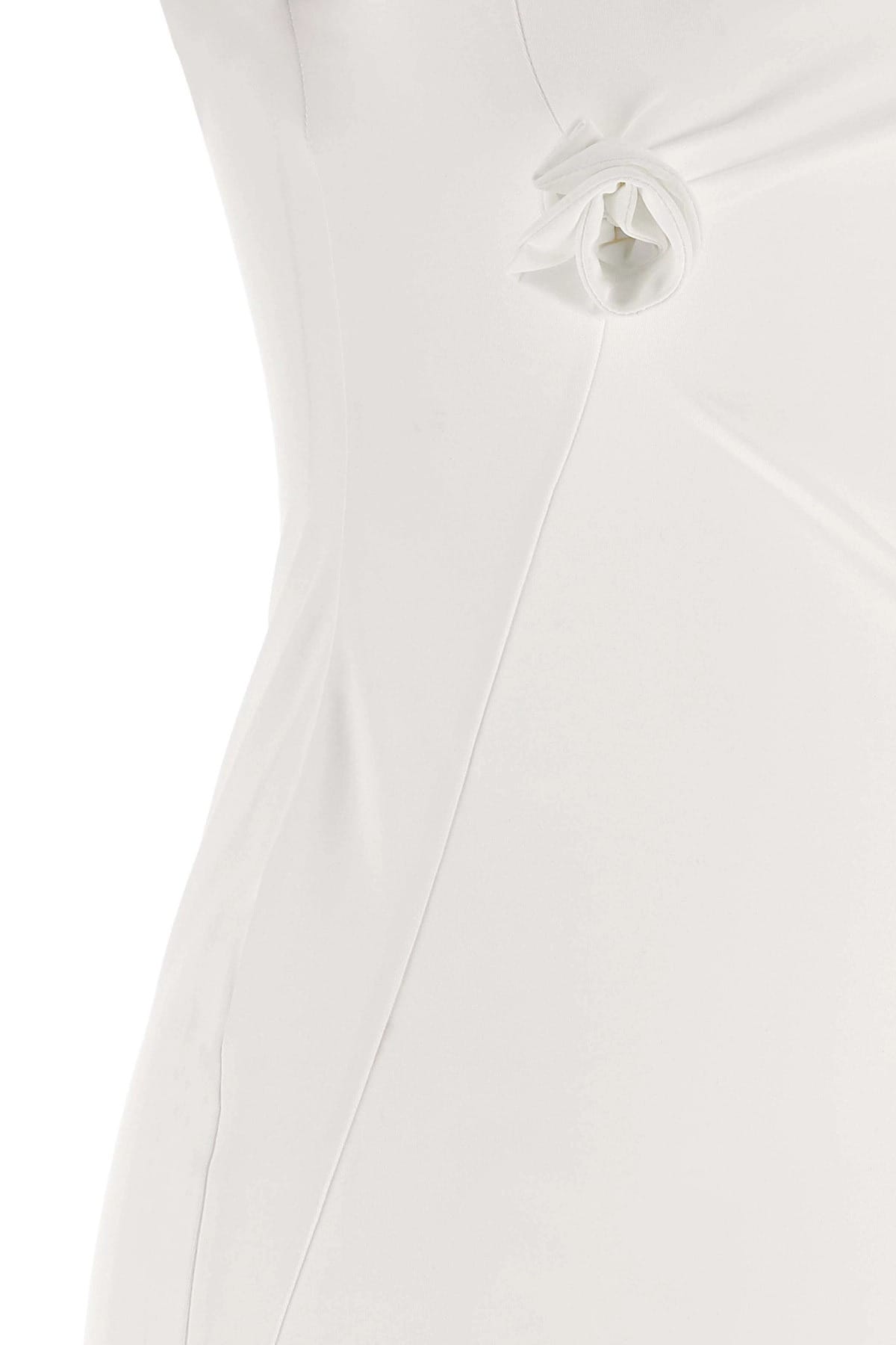 Coperni Coperni Asymmetric Flower Dress