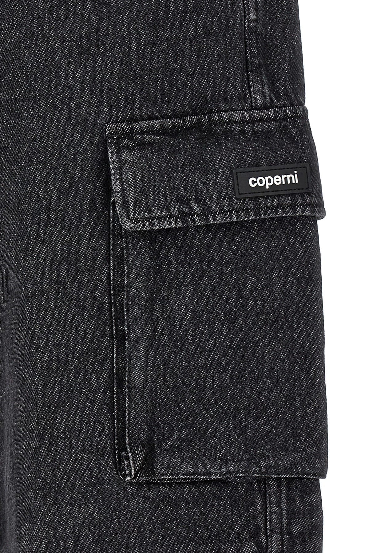 Coperni Coperni Denim Wide Leg Cargo Jeans