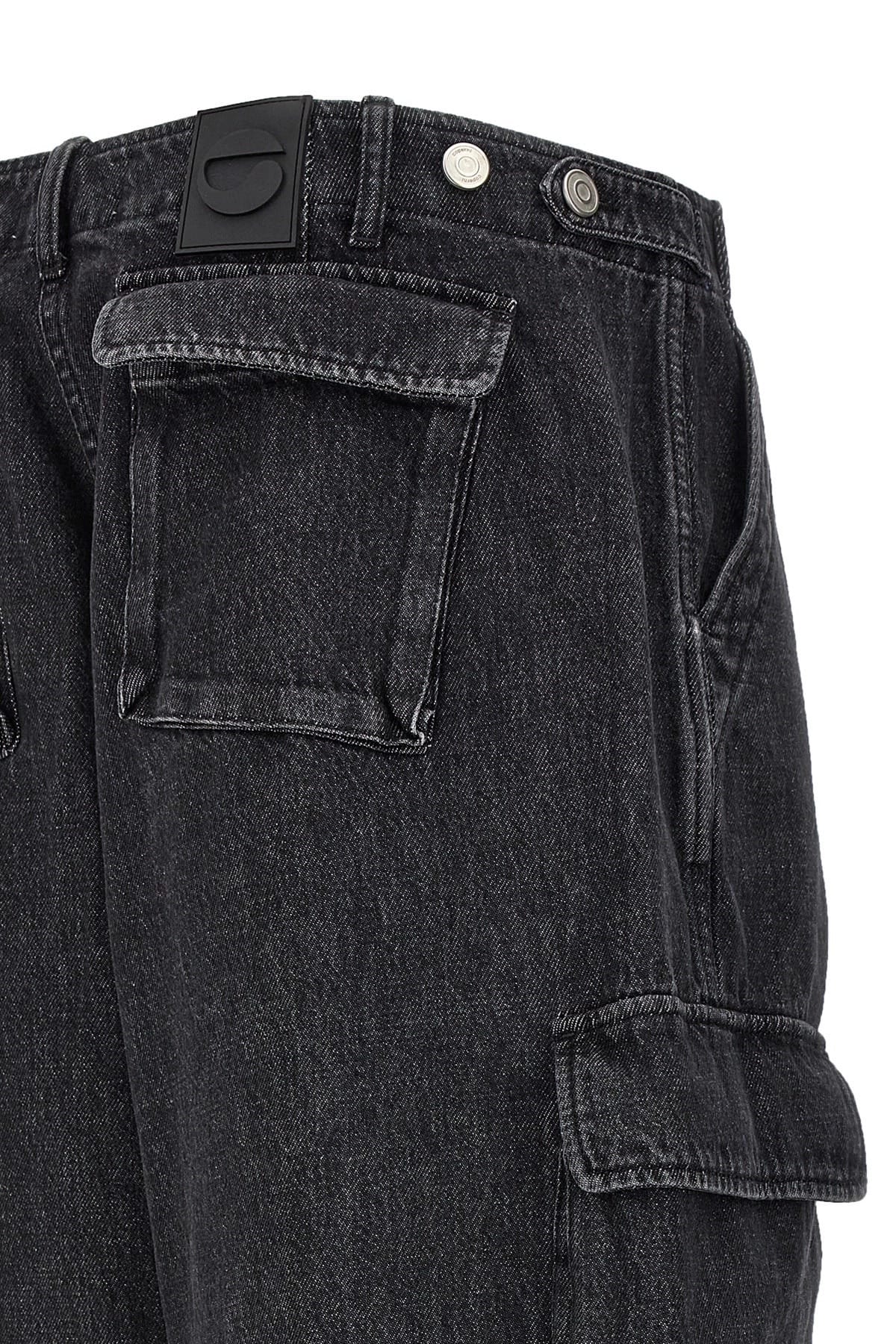 Coperni Coperni Denim Wide Leg Cargo Jeans