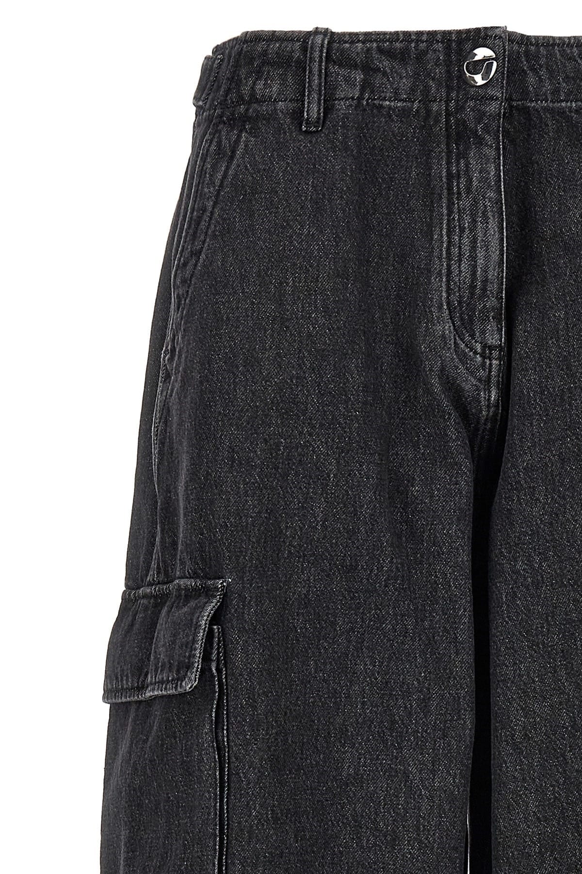 Coperni Coperni Denim Wide Leg Cargo Jeans