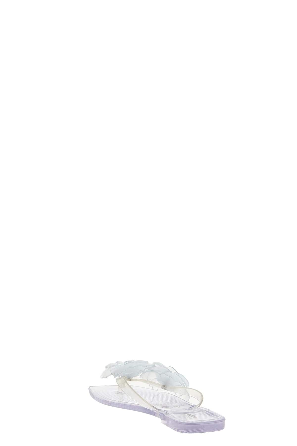 Coperni Coperni Silicone Flower Flat Sandals