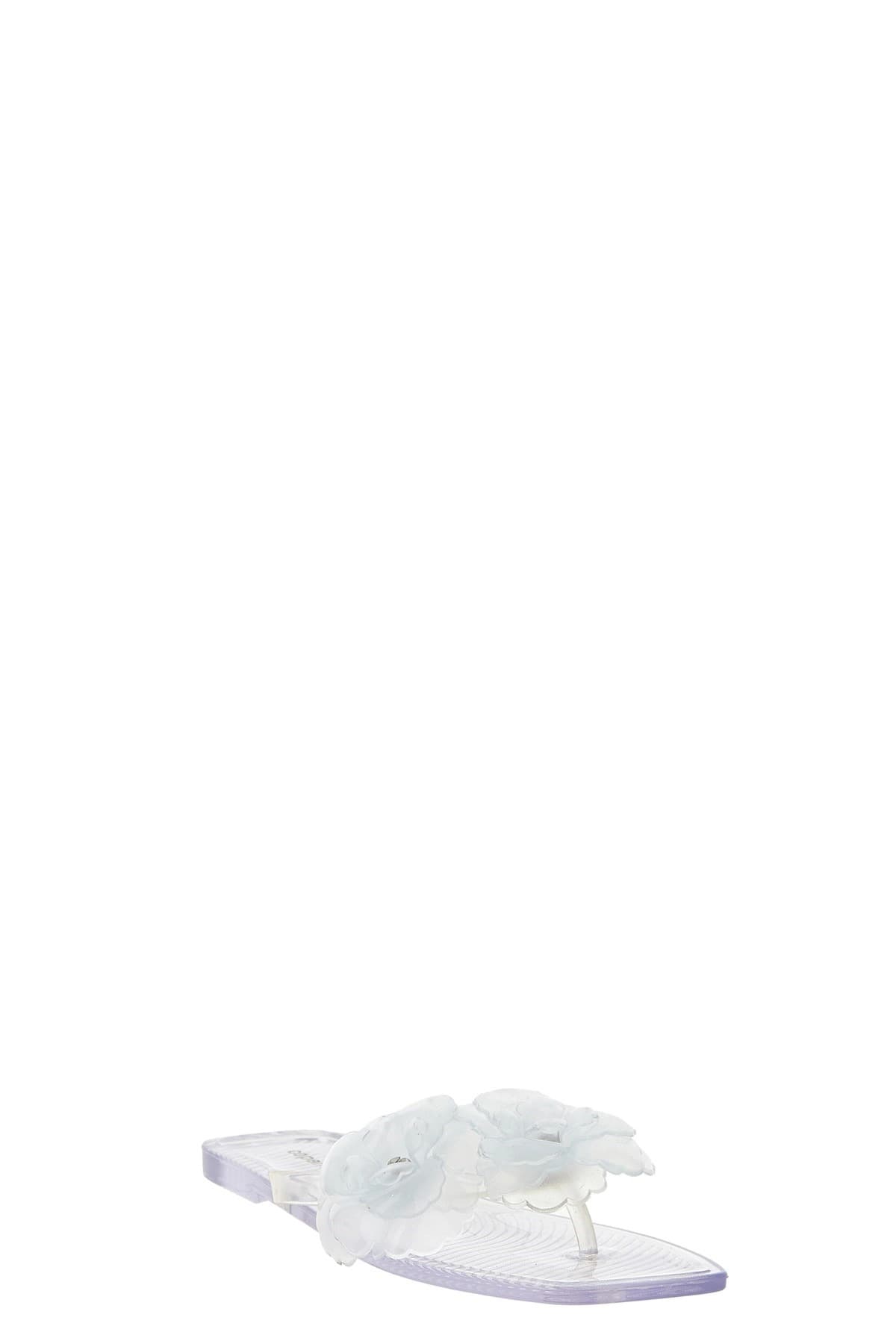 Coperni Coperni Silicone Flower Flat Sandals
