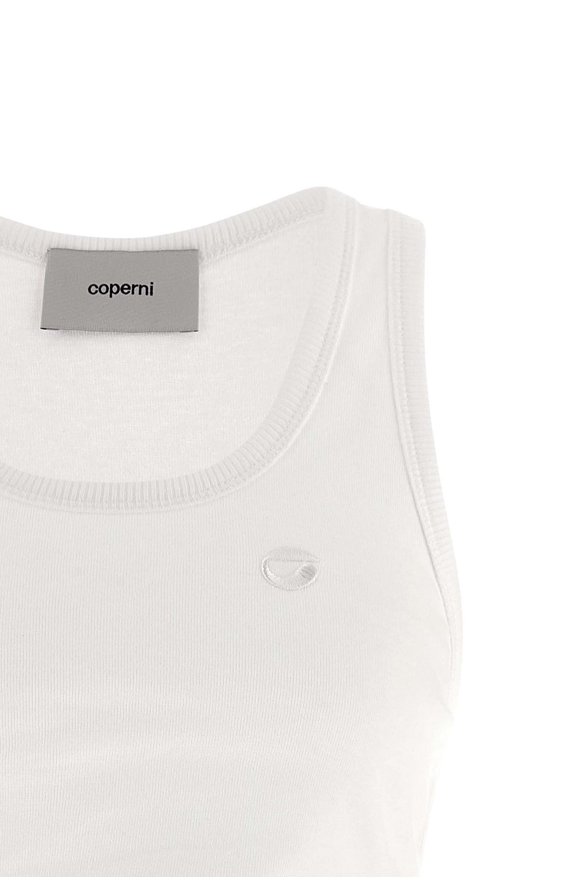 Coperni Coperni Spiral Cotton Tank Top
