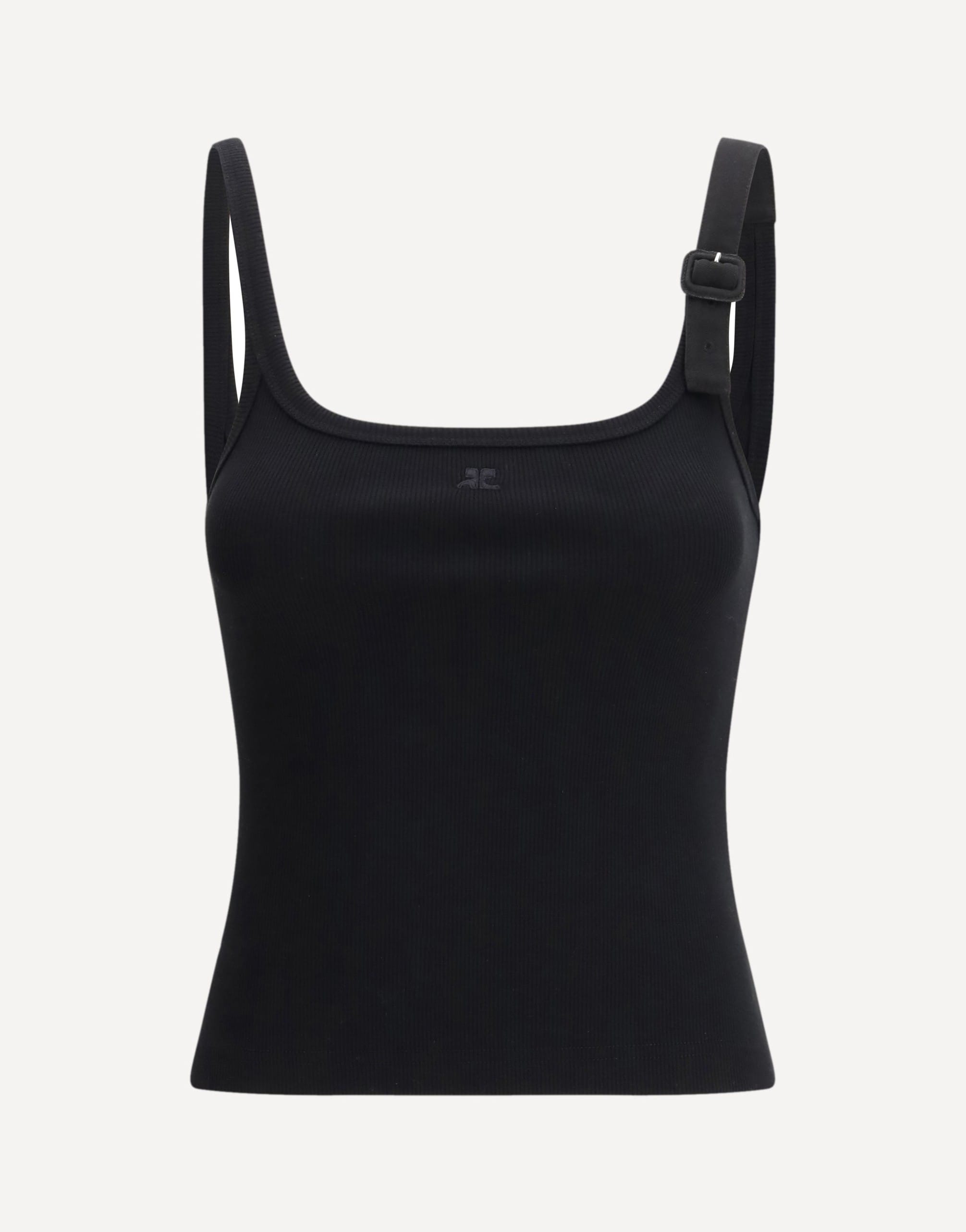 Courrèges Buckle 90’s Rib Tank Top