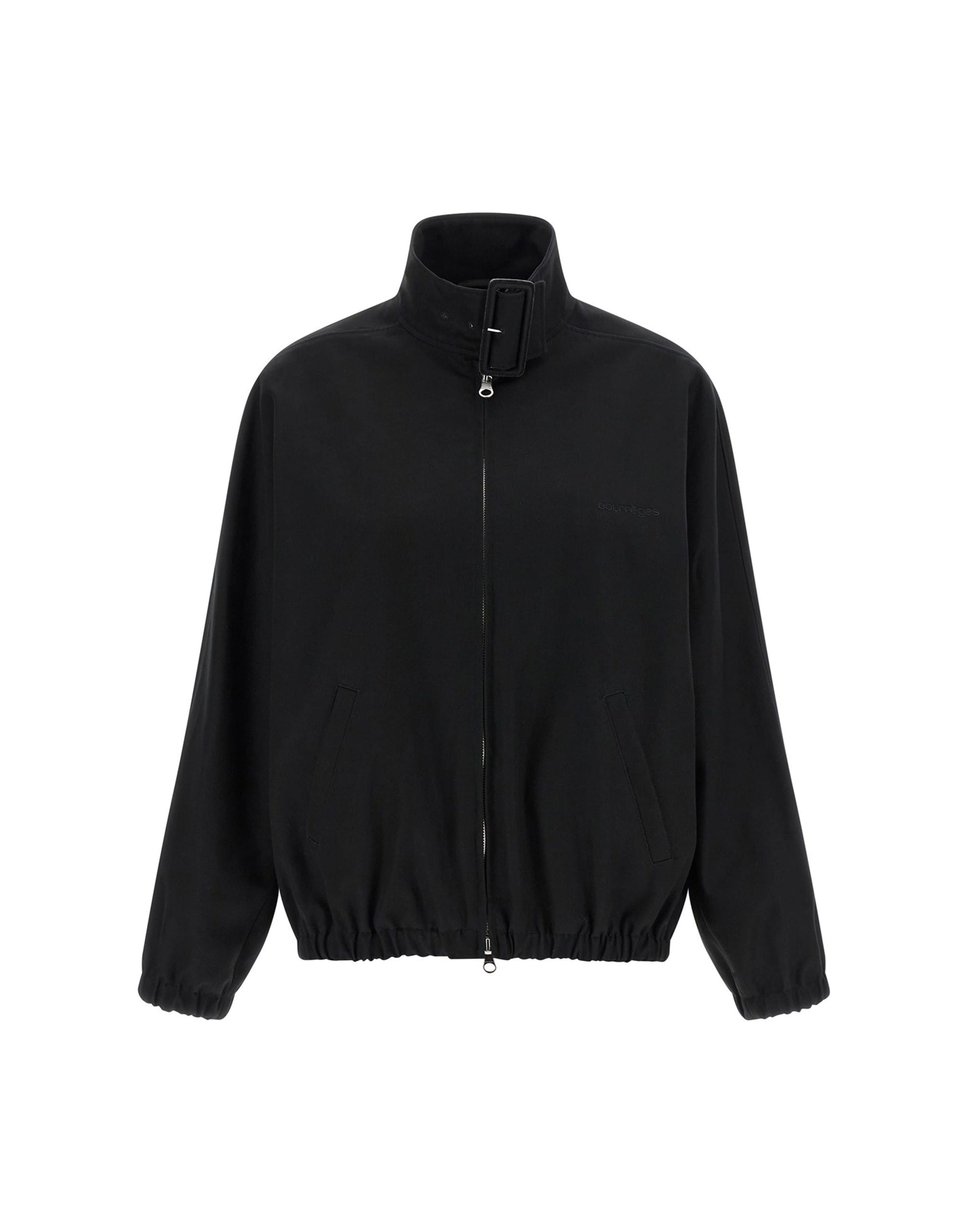 Courrèges Courrèges Buckle Zipped Bomber Jacket