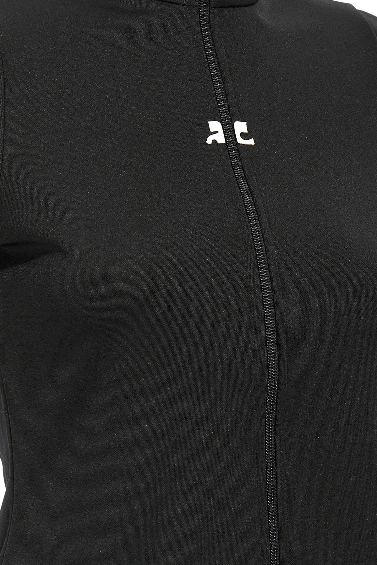 Courrèges Courrèges Interlock Zipped Top