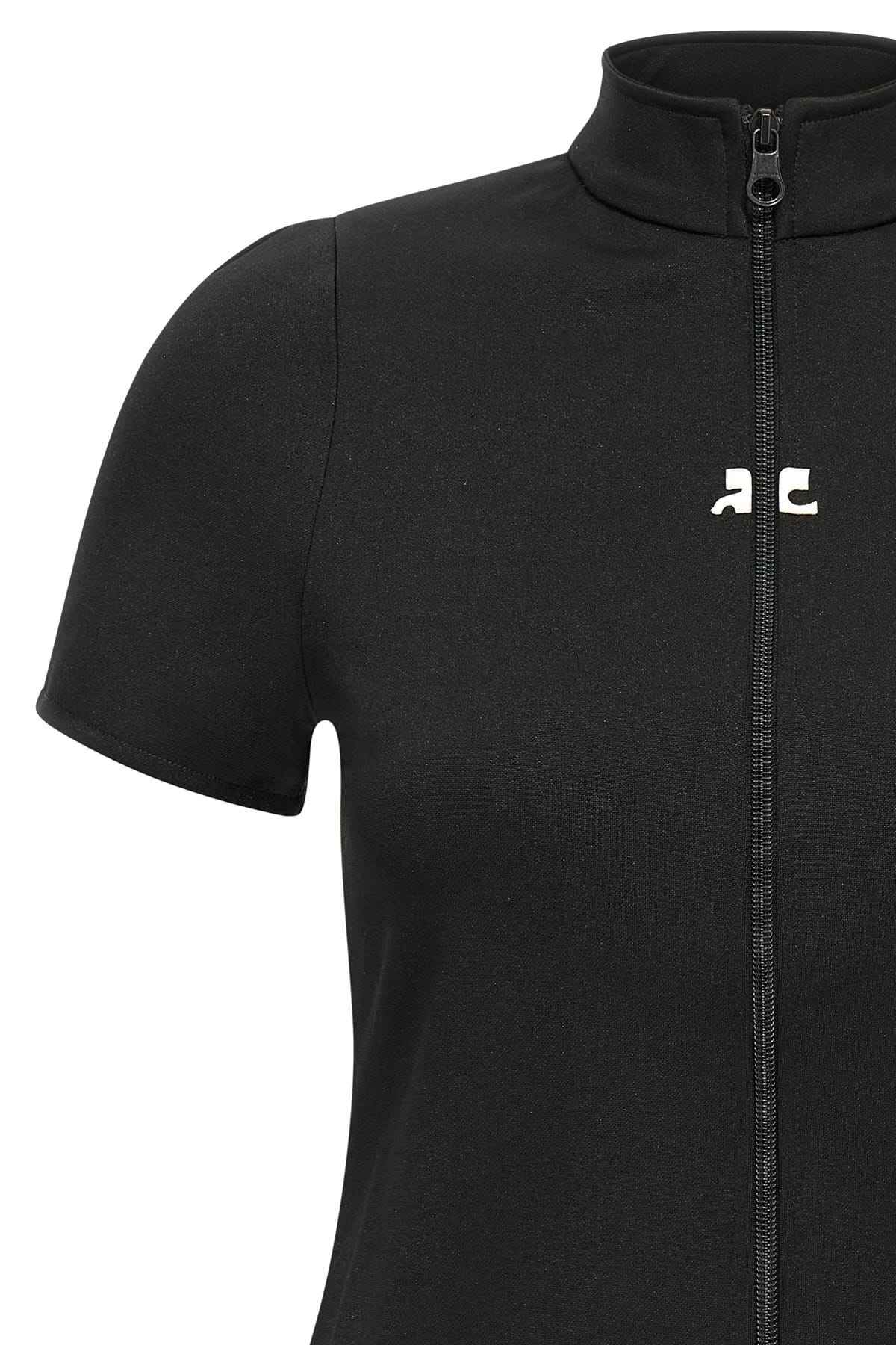 Courrèges Courrèges Interlock Zipped Top