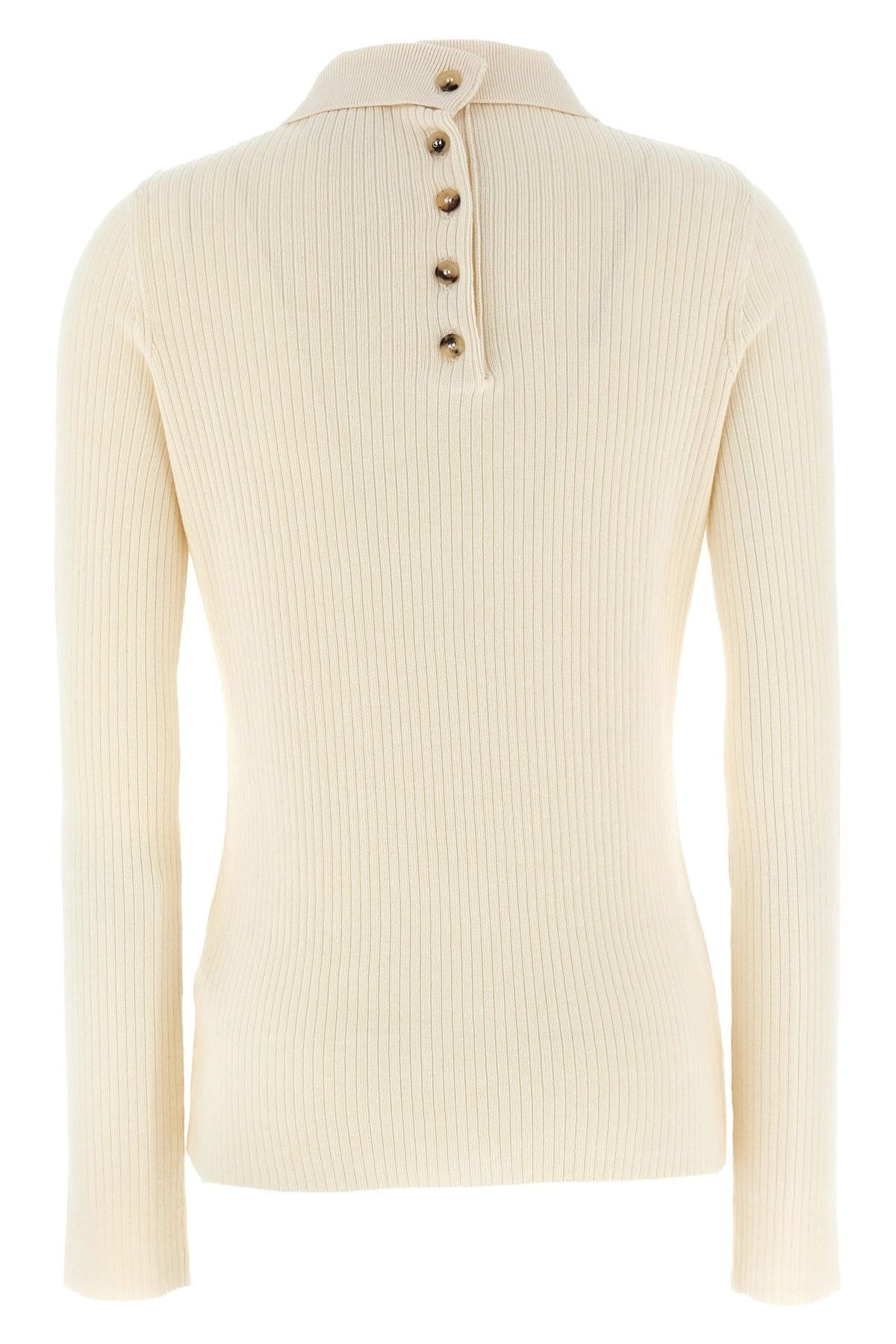 Courrèges Courrèges Multi-Button Ribbed Polo Shirt