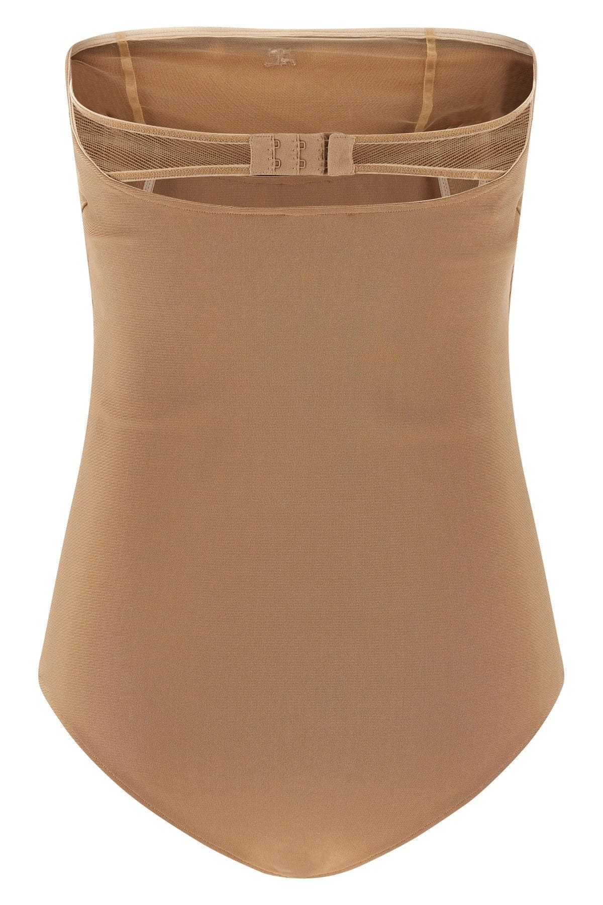 Courrèges Courrèges Off-Shoulder Lingerie Bustier Bodysuit