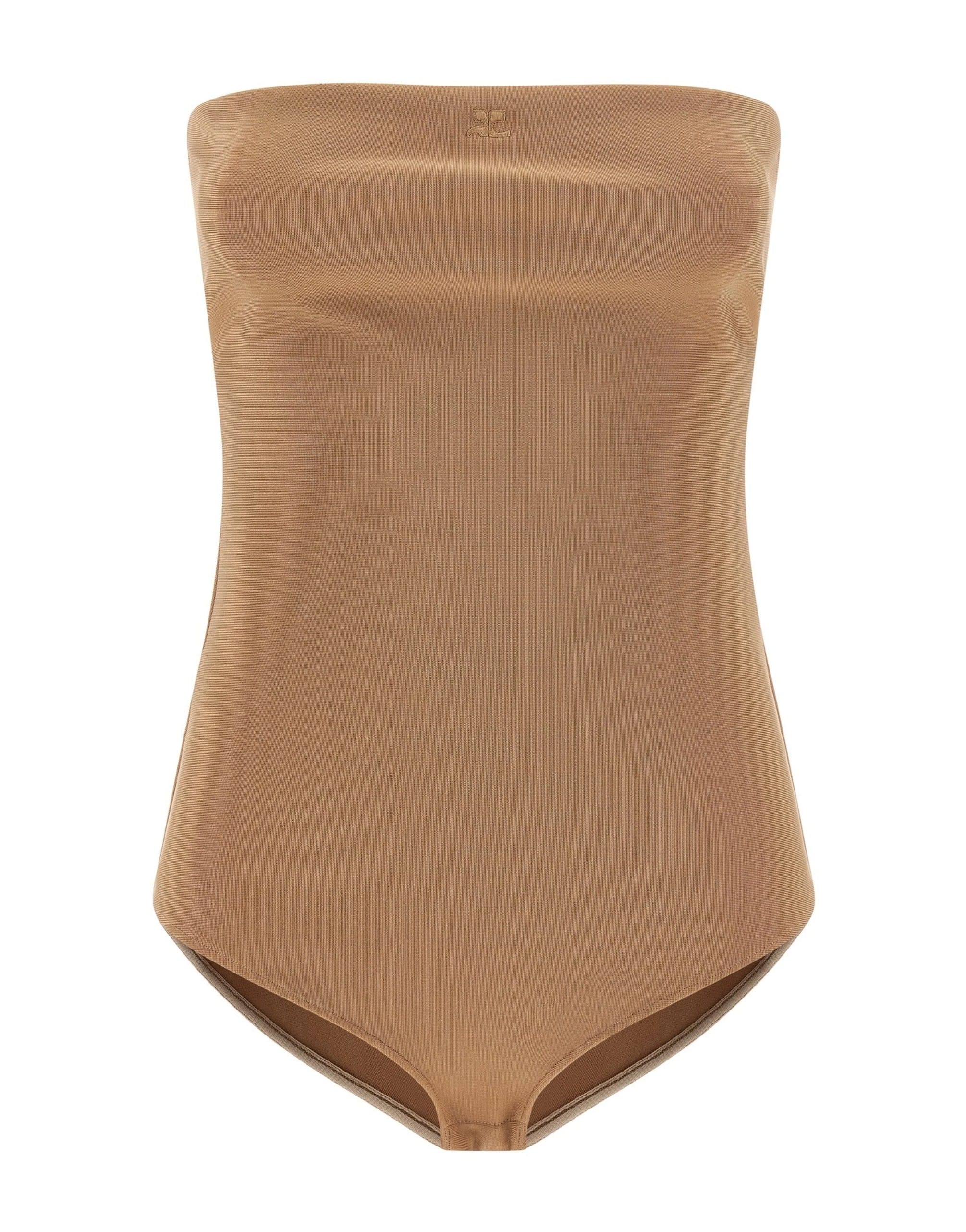 Courrèges Courrèges Off-Shoulder Lingerie Bustier Bodysuit