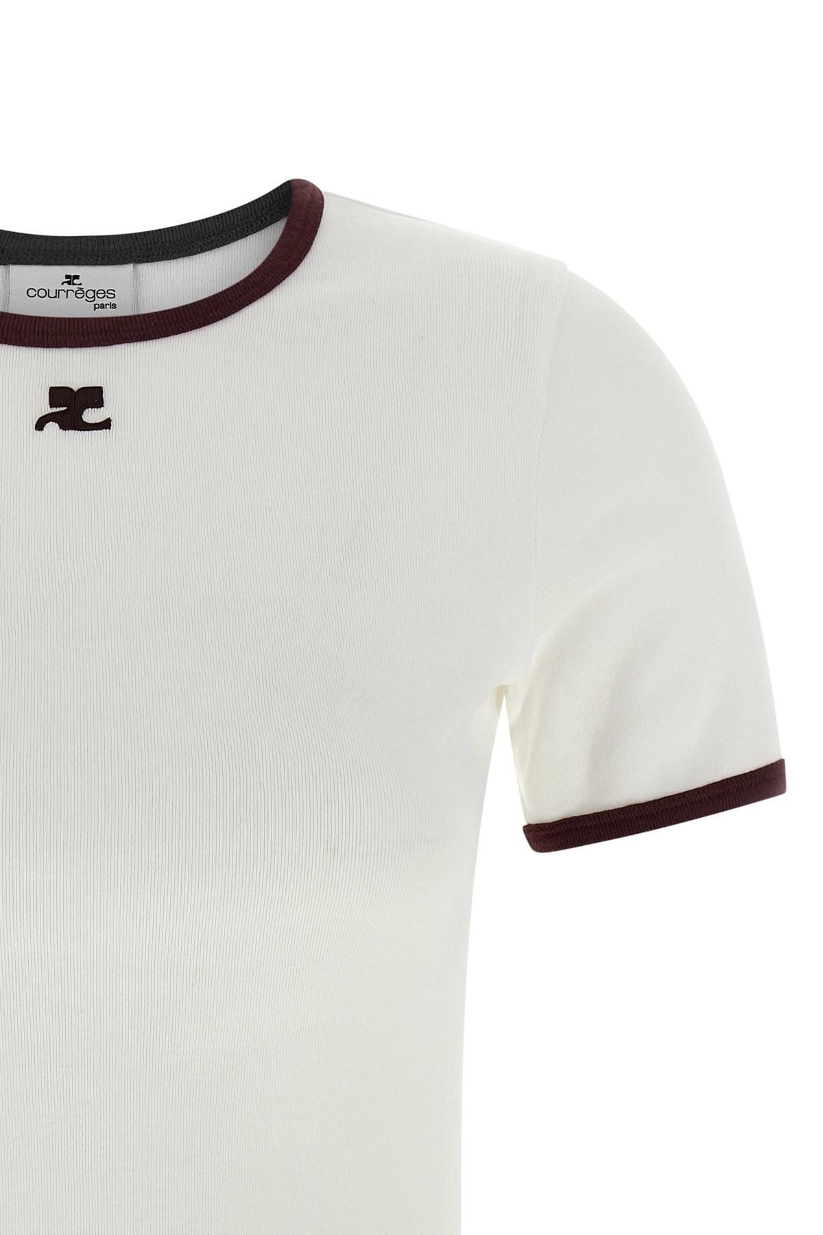 Courrèges Courrèges Signature Contrast T-Shirt