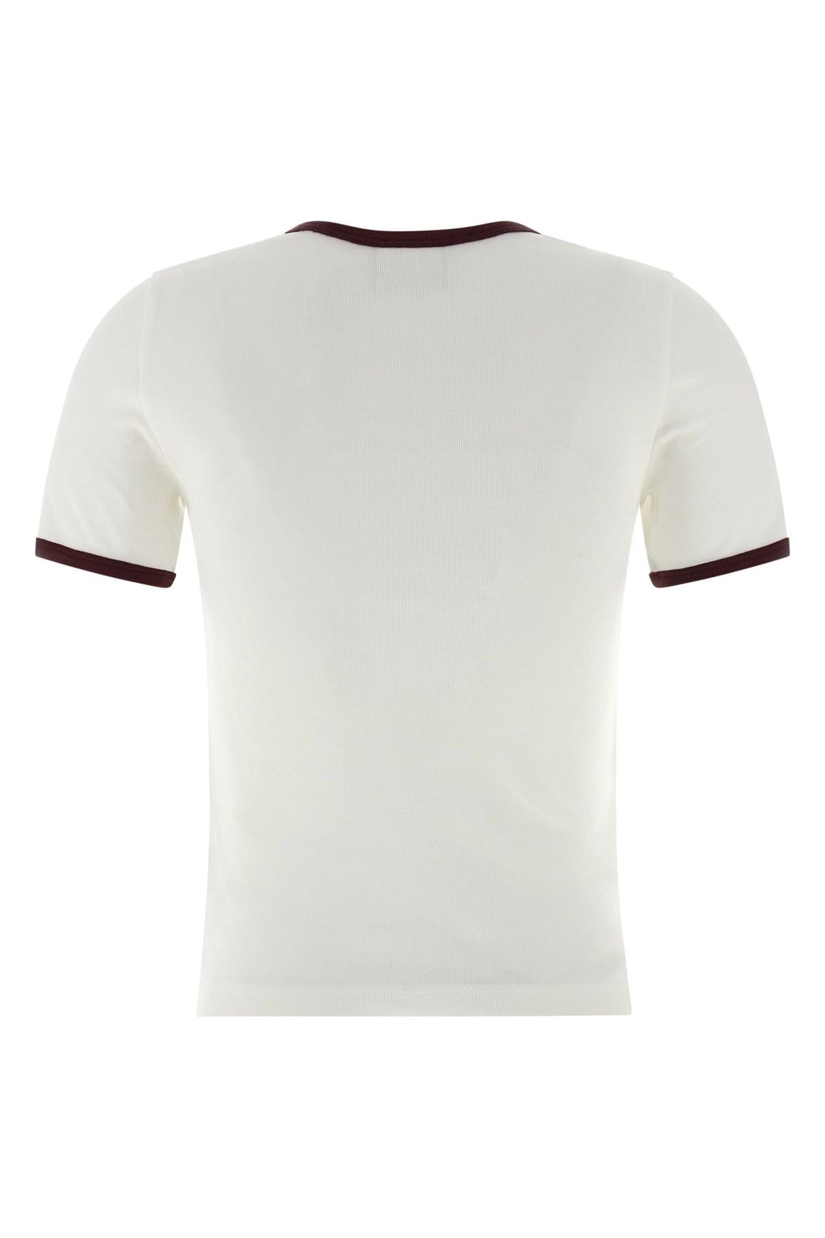 Courrèges Courrèges Signature Contrast T-Shirt