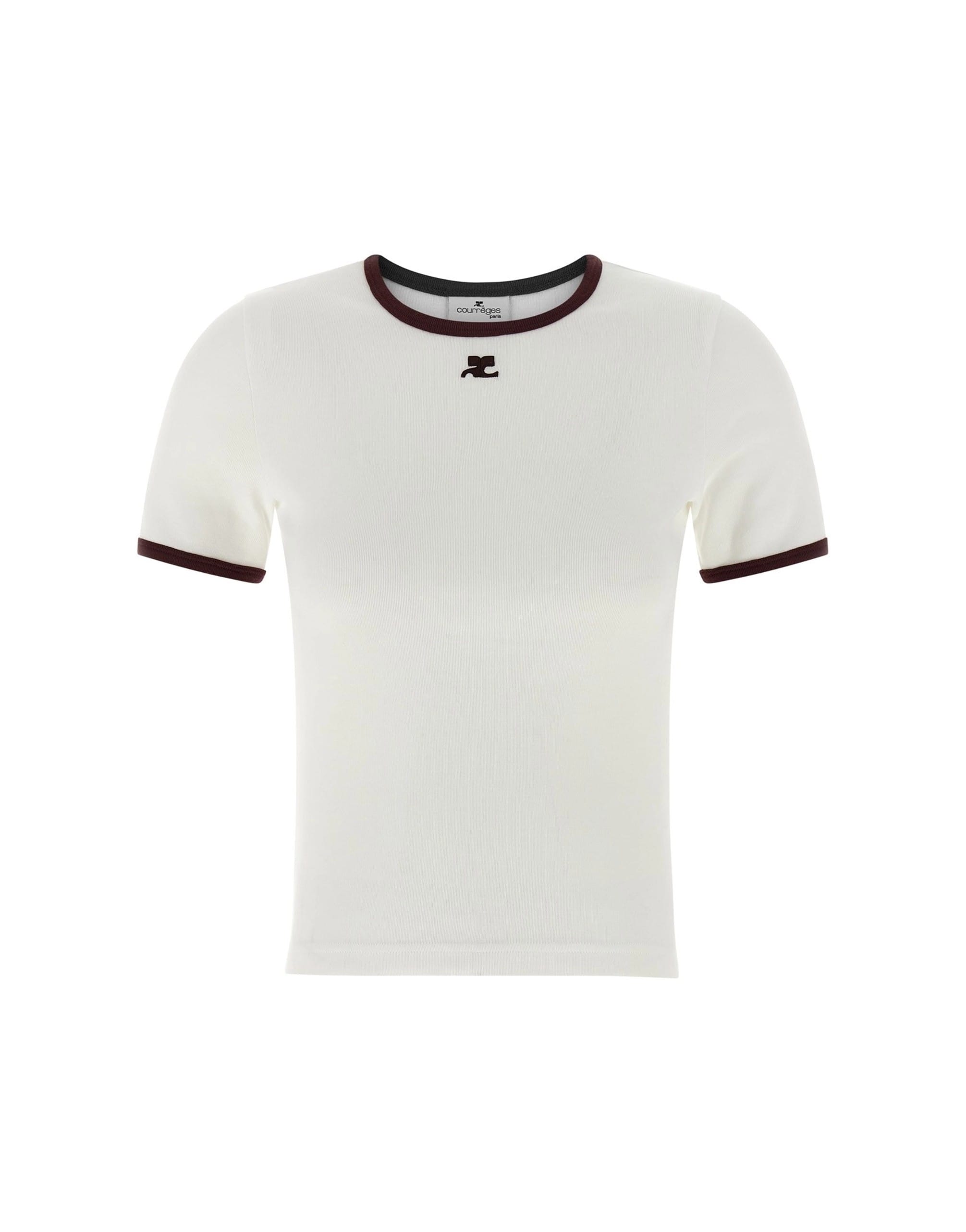 Courrèges Courrèges Signature Contrast T-Shirt