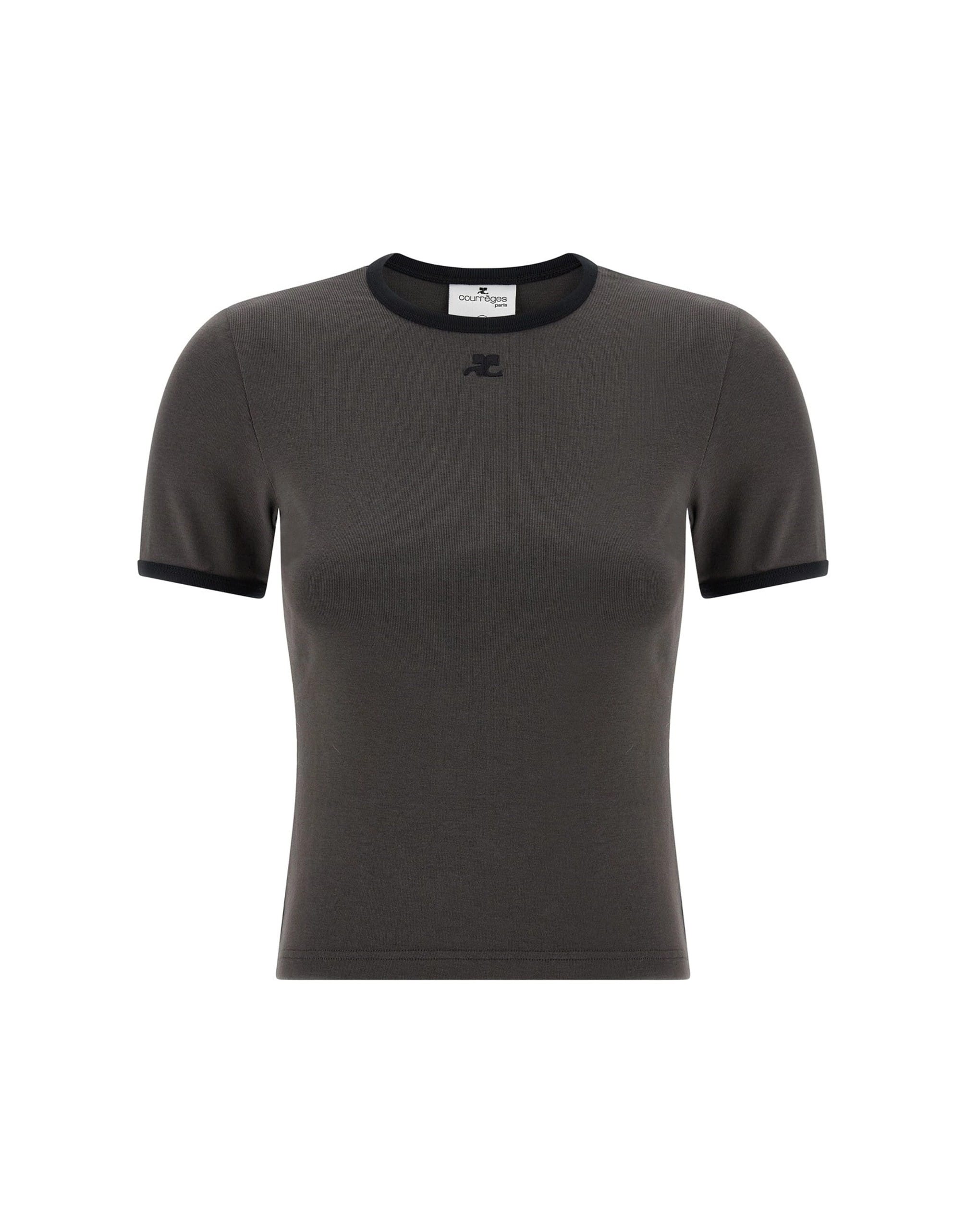 Courrèges Courrèges Signature Contrast T-Shirt