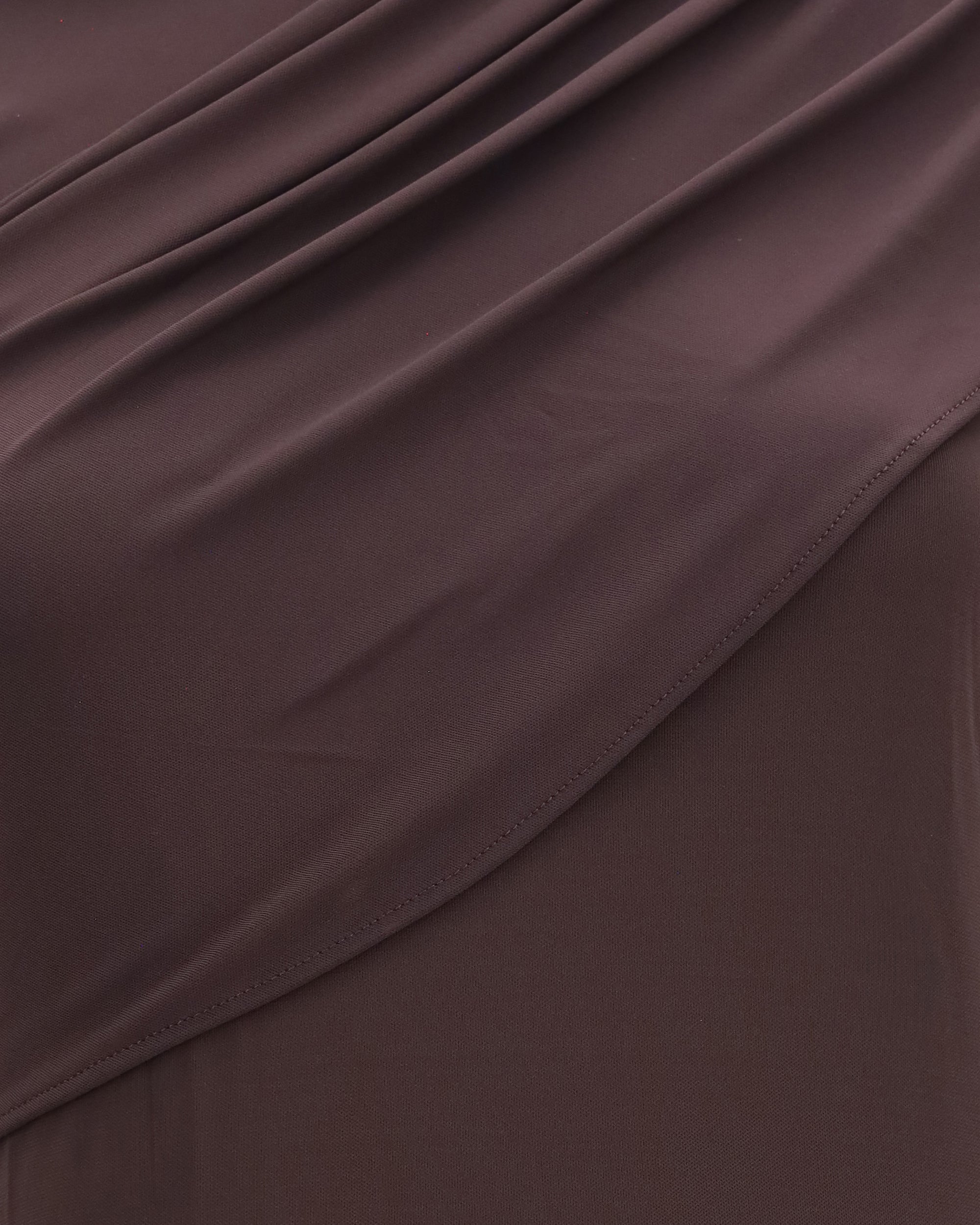 Courrèges Twist jersey jurk met hoge hals