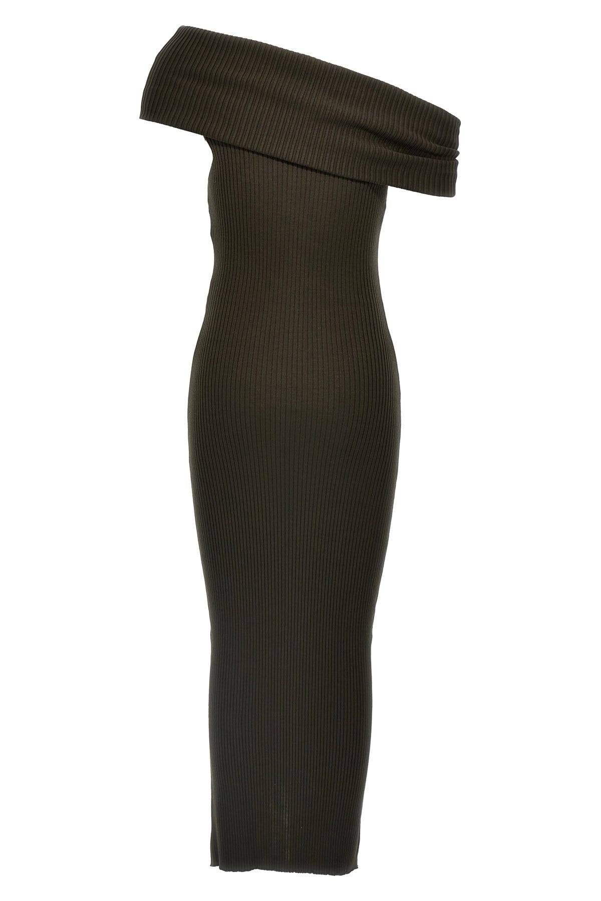 Courrèges Courrèges Twist Rib Knit Long Dress