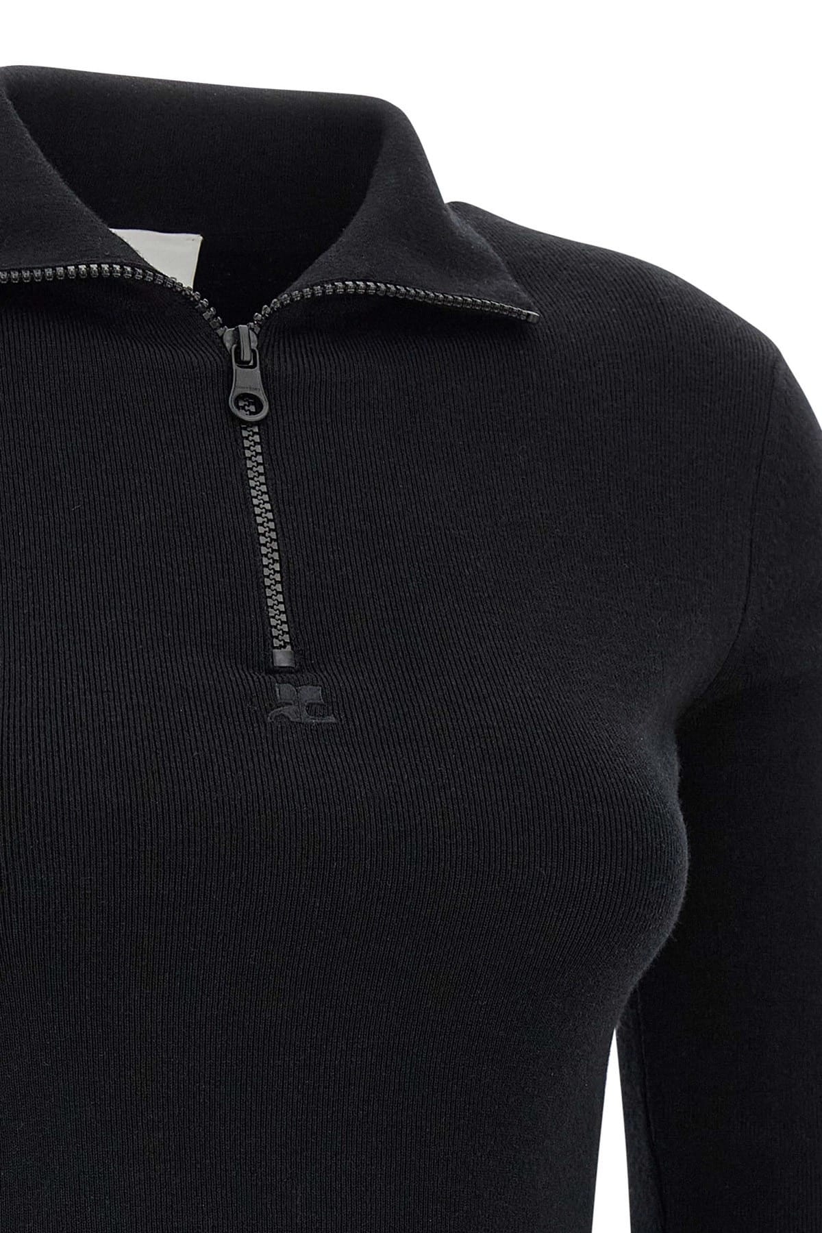 Courrèges Courrèges Wool Knit Mini Dress