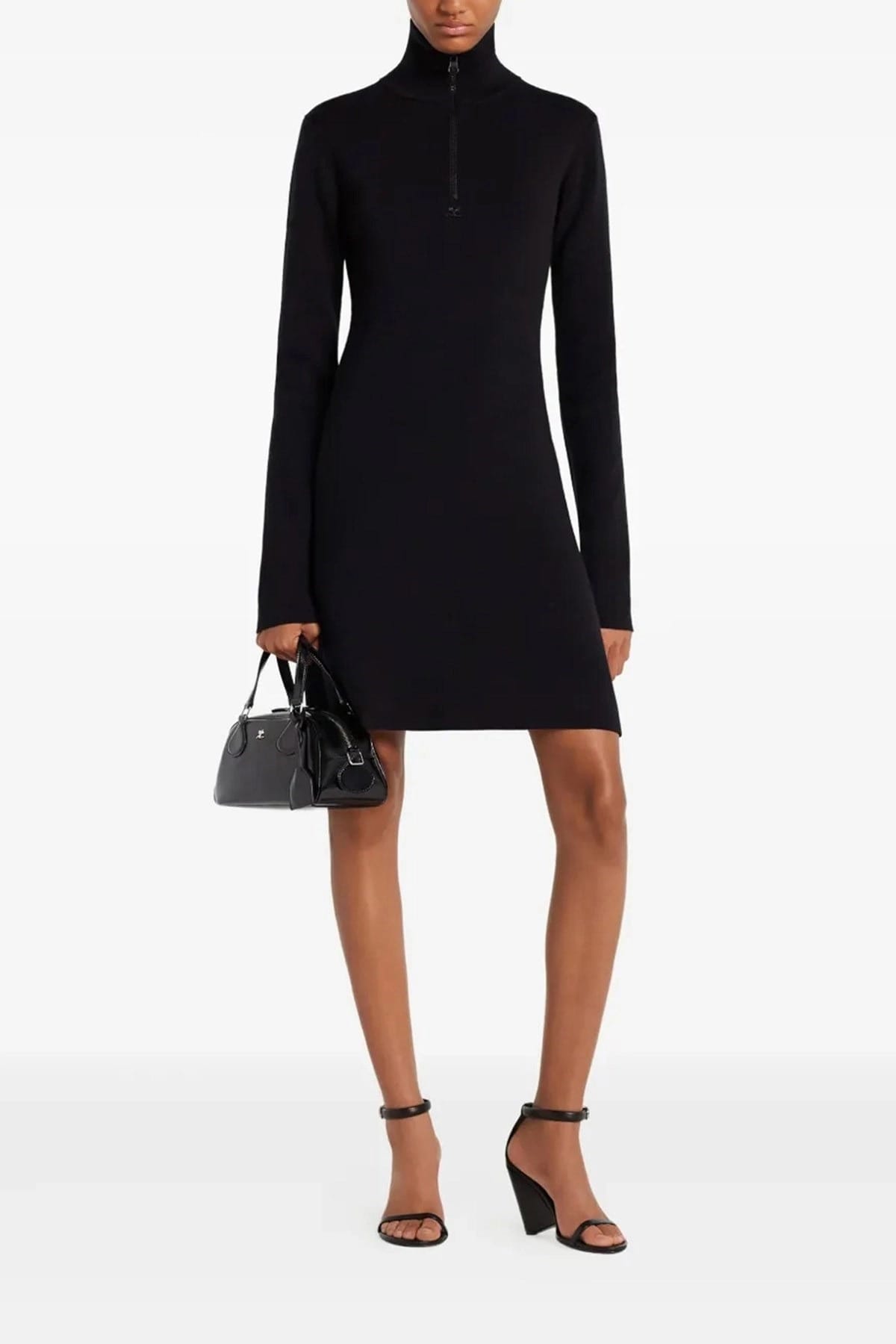 Courrèges Courrèges Wool Knit Mini Dress