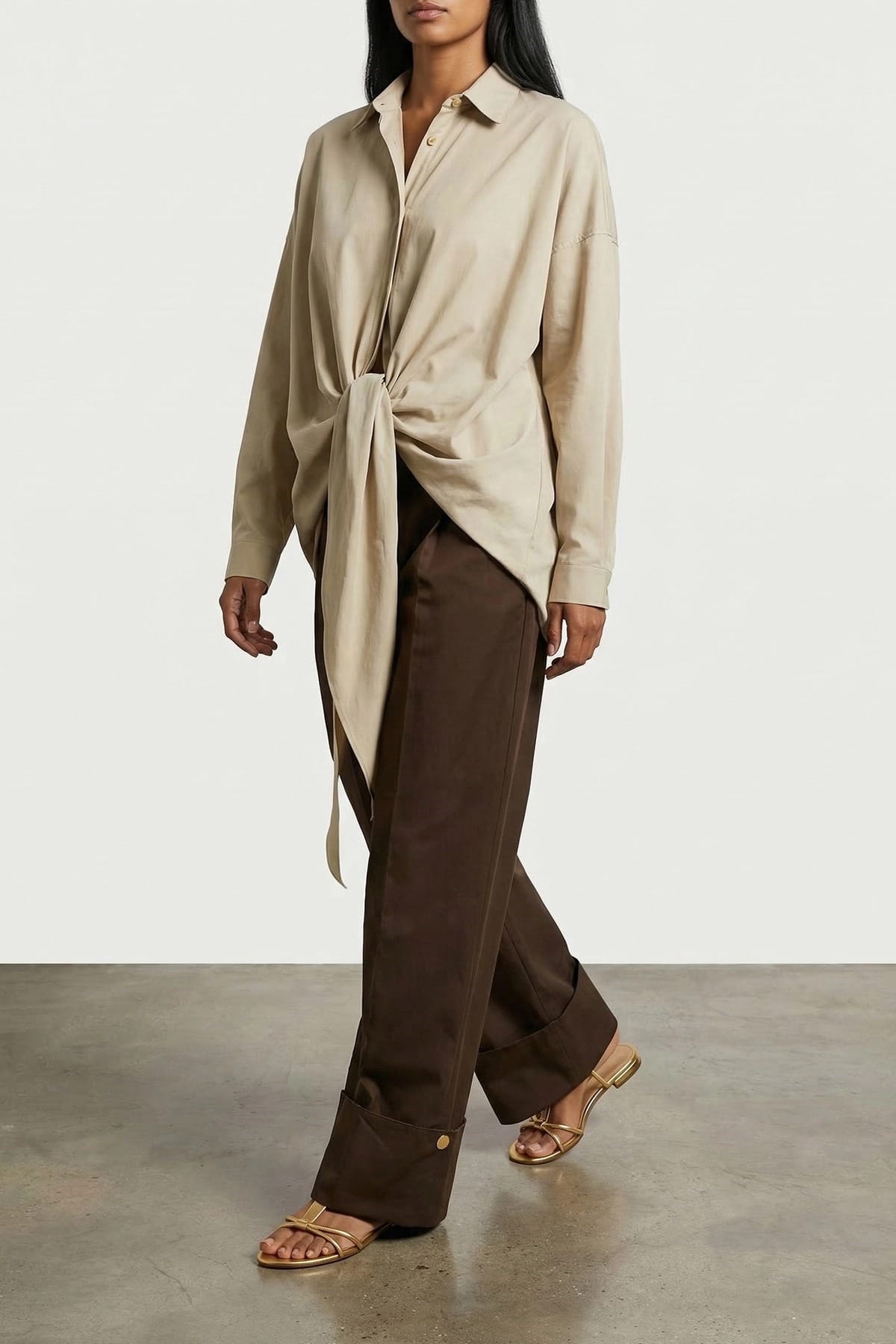 Darkpark Darkpark Romy Waist-Tie Shirt