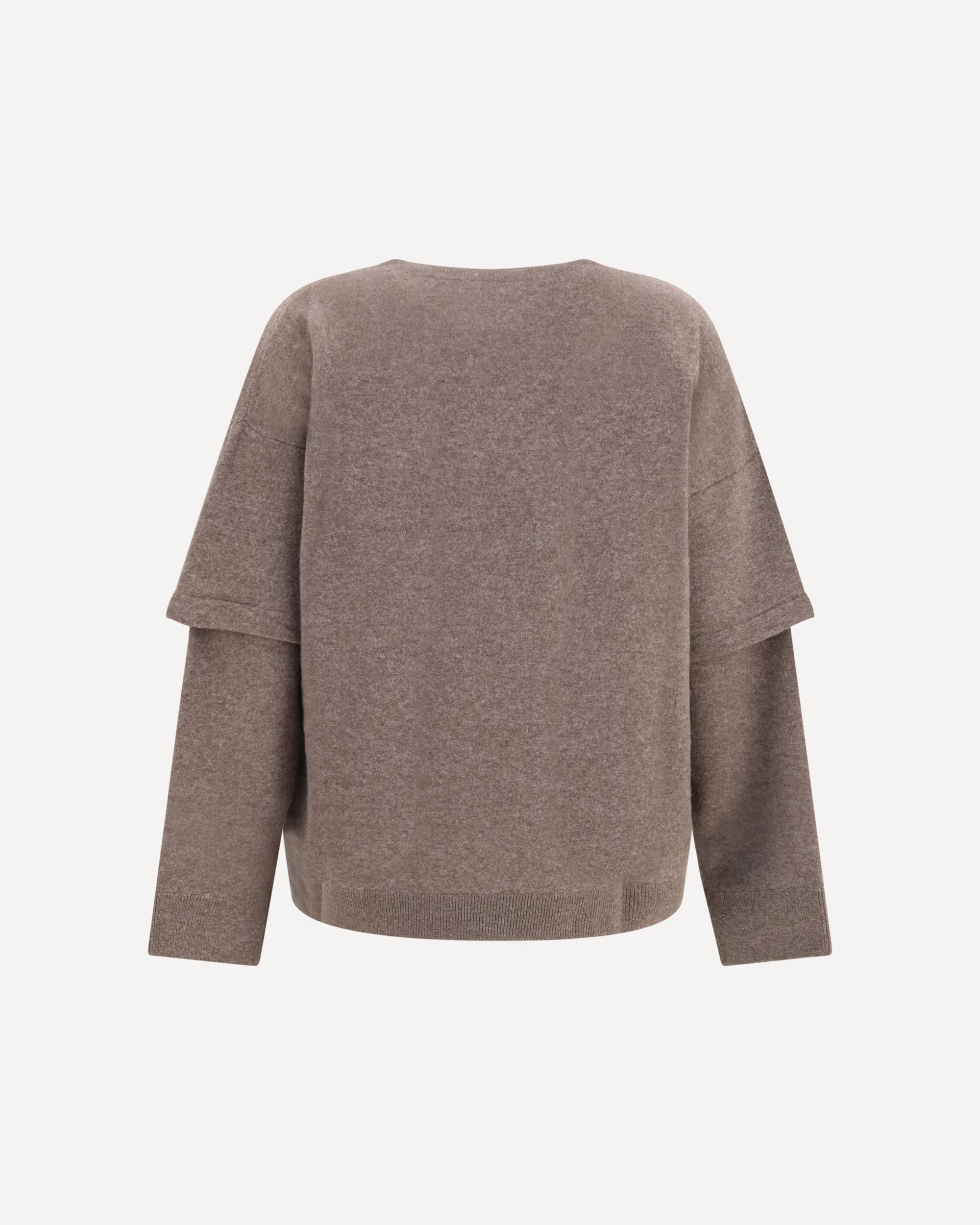 Darkpark Troy Double-Sleeve Cashmere Sweater - alternate view