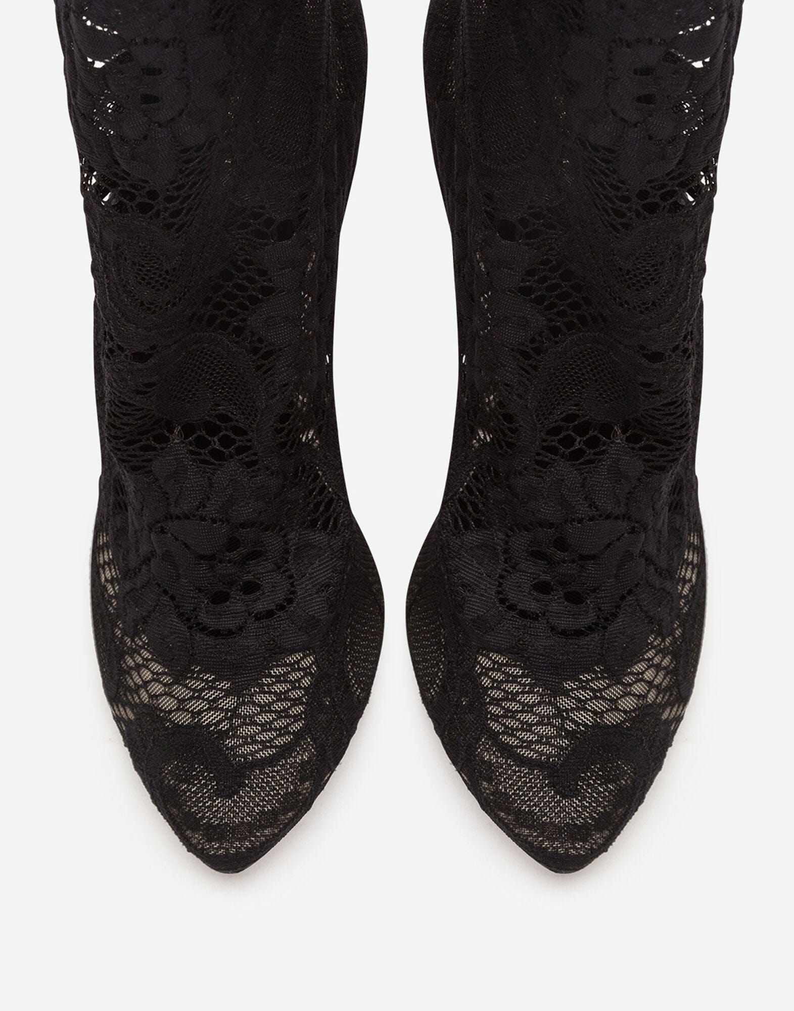 Dolce & Gabbana 105 Lace Ankle Boots