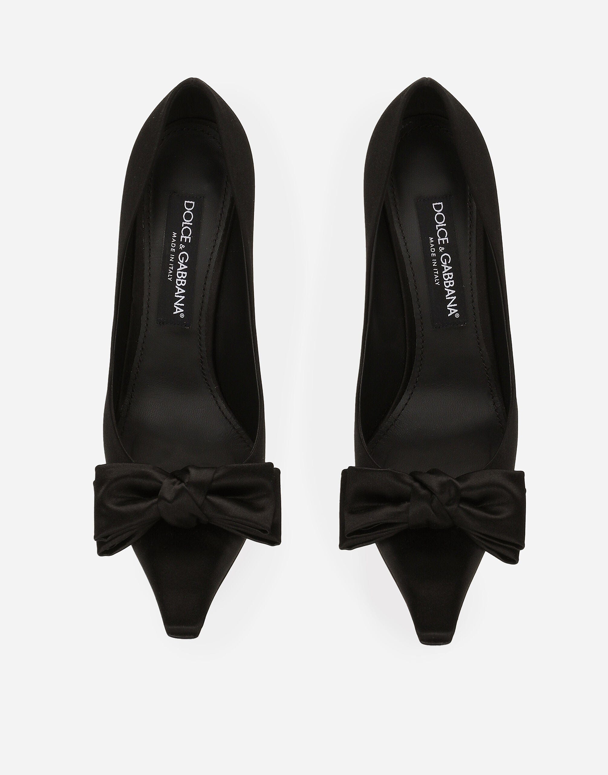 Dolce & Gabbana 105mm Bow-Detail Pumps