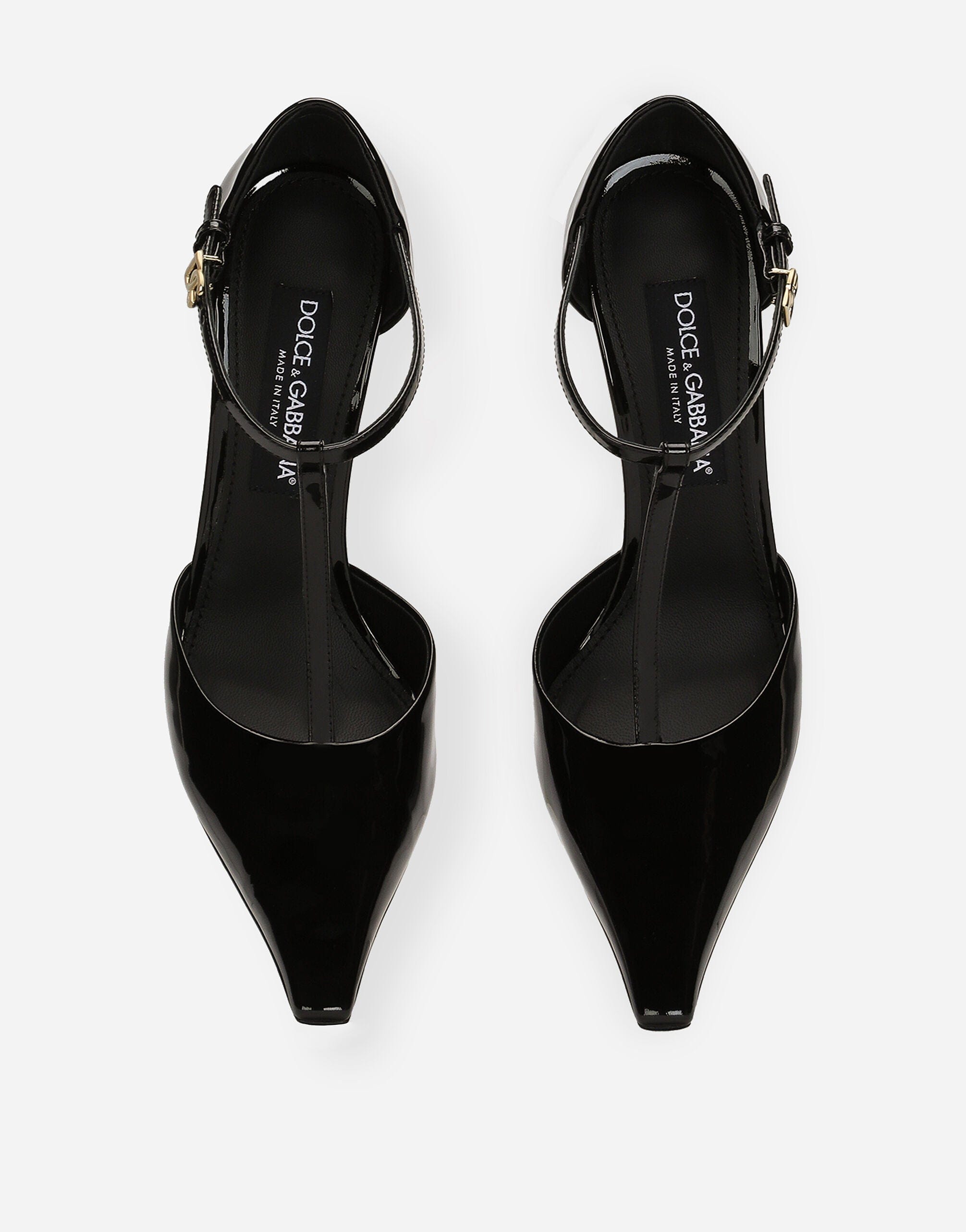 Dolce & Gabbana 105mm DG-Plaque Pumps