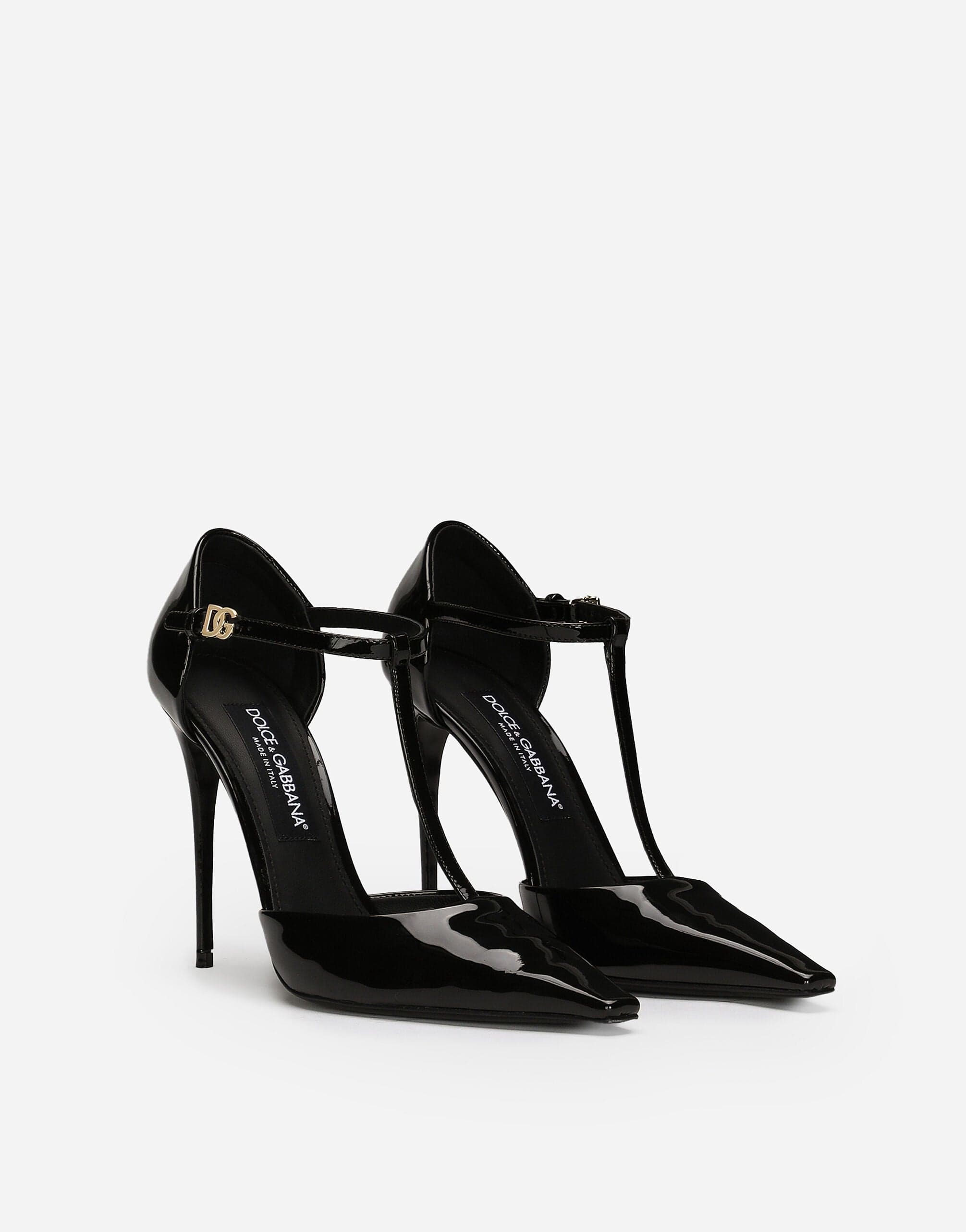 Dolce & Gabbana 105mm DG-Plaque Pumps